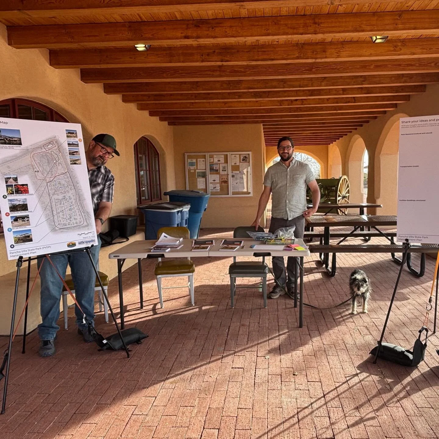 APOP team members visited Pancho Villa State Park to do community outreach for the park Management Plan and connect with visitors attending the Cabalgata Fiesta de Amistad celebrations. It was an awesome opportunity for our team to learn more about C