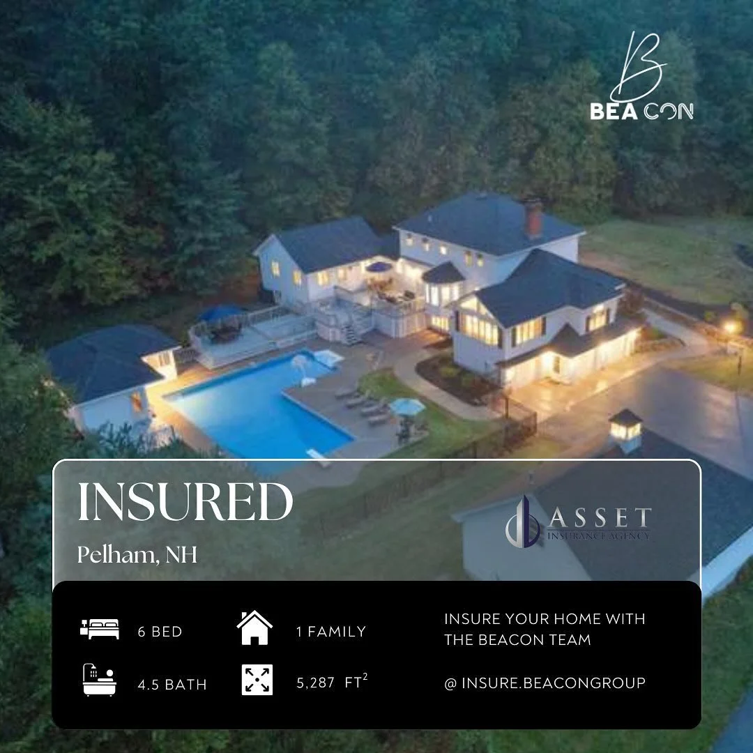 Check out this home we just insured in Pelham, NH! 
 
Have a luxury home you need insured or need a policy review? DM our team. Call or text 617-386-9608 and our team will be happy to oblige