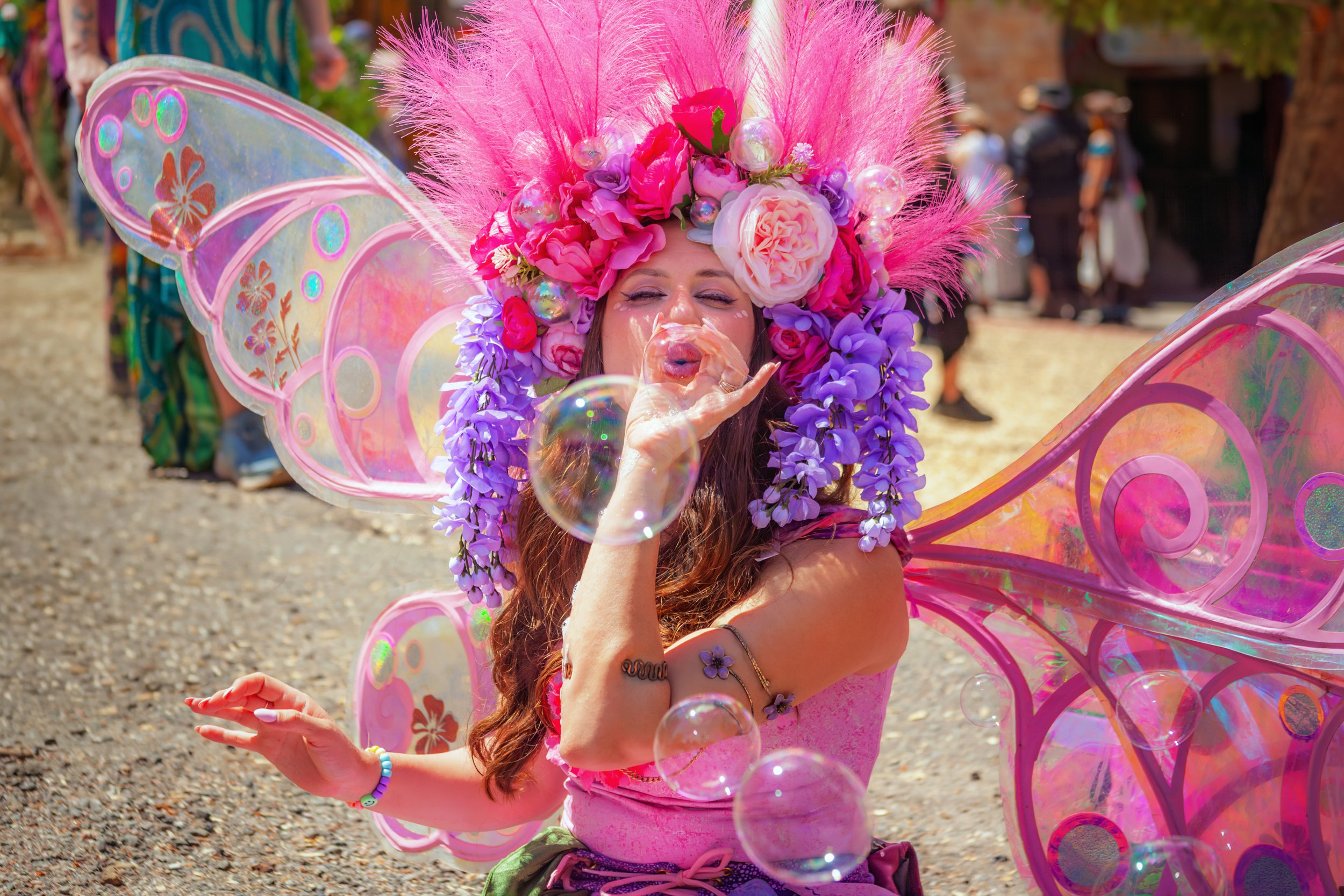 Primrose the Fairy at the Colorado Renaissance Festival 2026