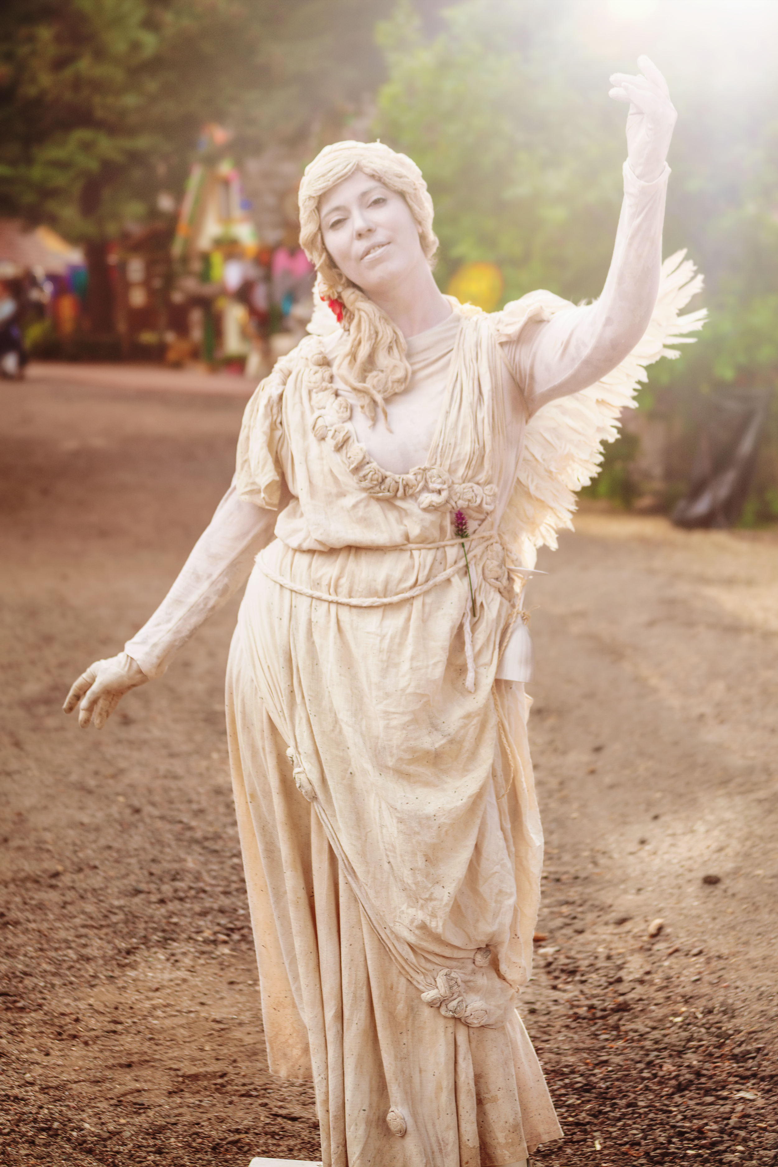 Living Statue at the Colorado Renaissance Festival 2026