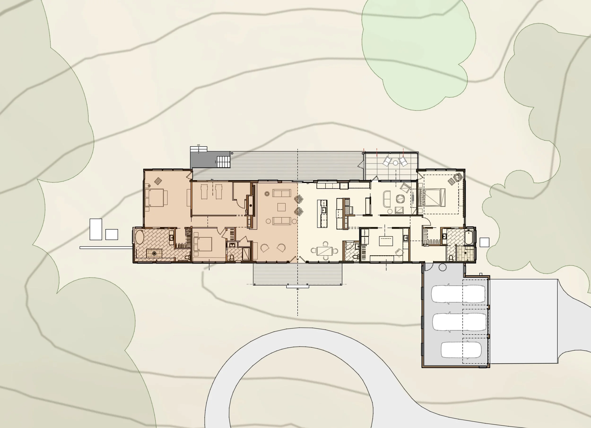 Modern Cohouse Plan