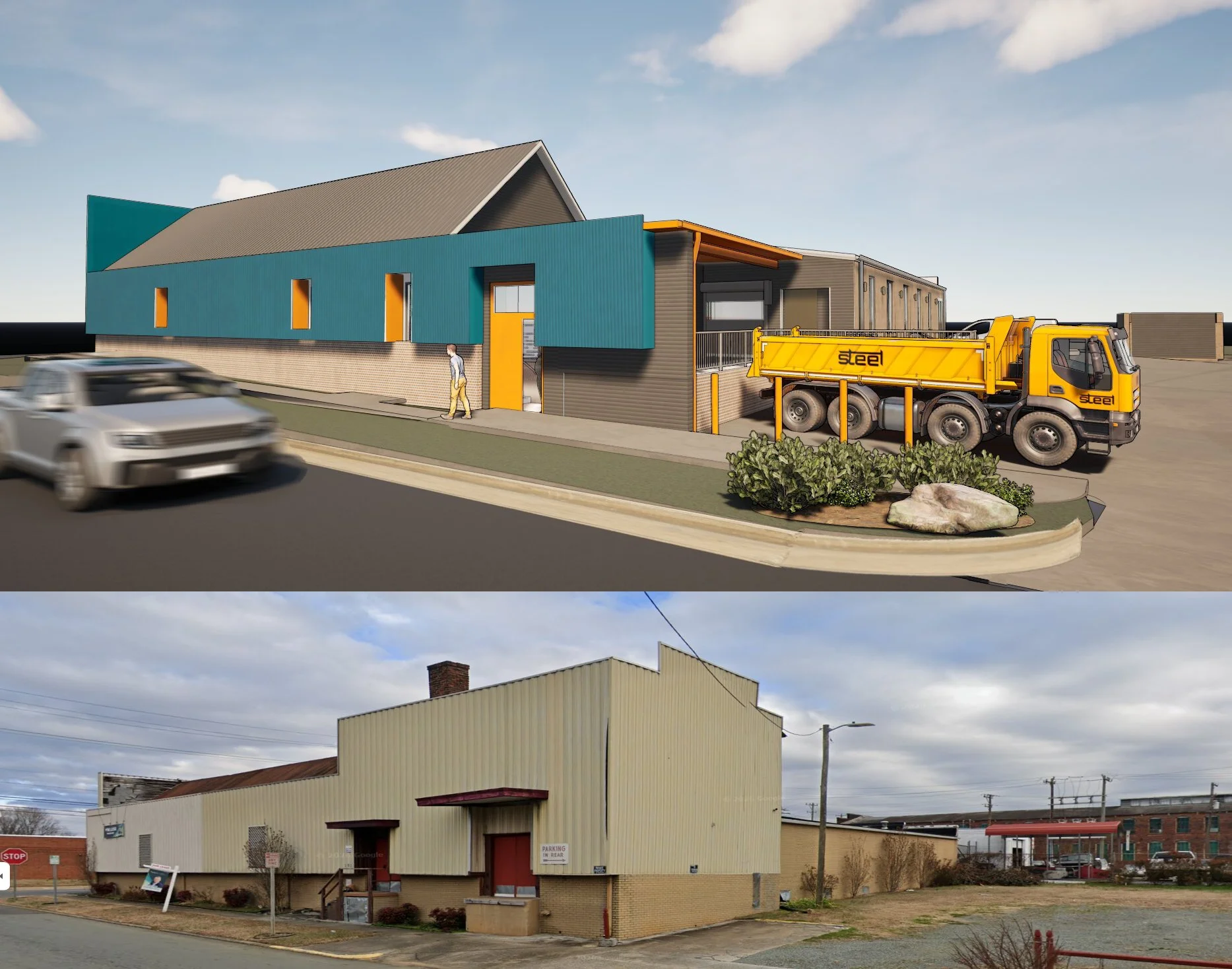 WAREHOUSE Renovation and Loading Dock Addition in Burlington, NC
