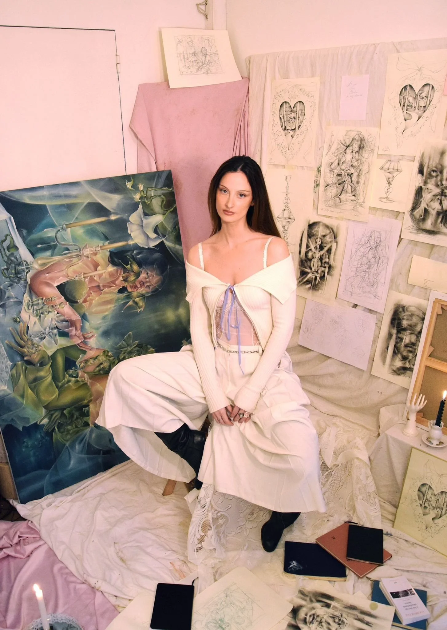 SOPHIE DHERBECOURT  | PAINTER