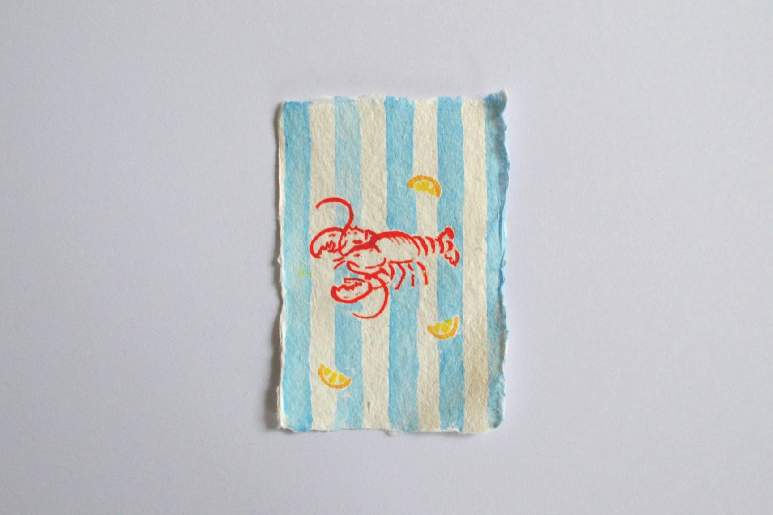 Simple Lobster and Lemons ( 2 )