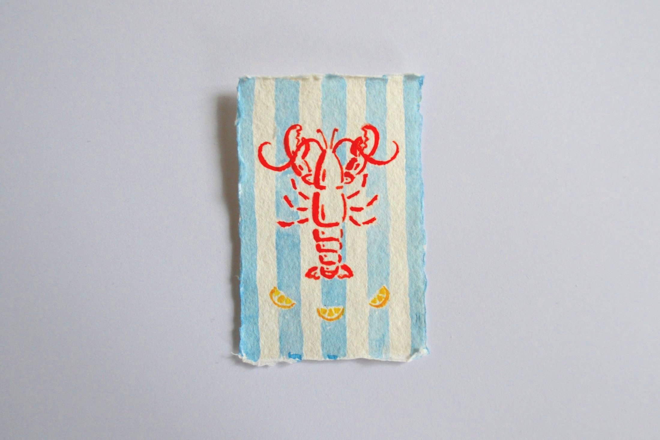 Simple Lobster and Lemons ( 1 )