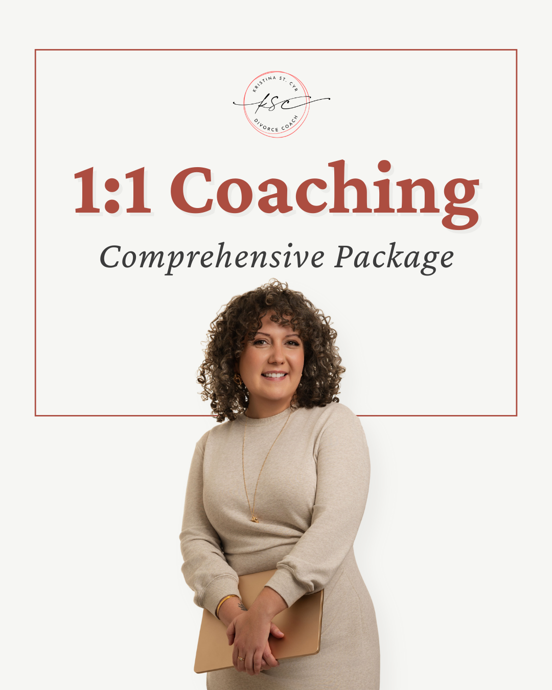 Kristina St. Cyr, Certified Divorce Coach, offering personalized divorce support and guidance for women