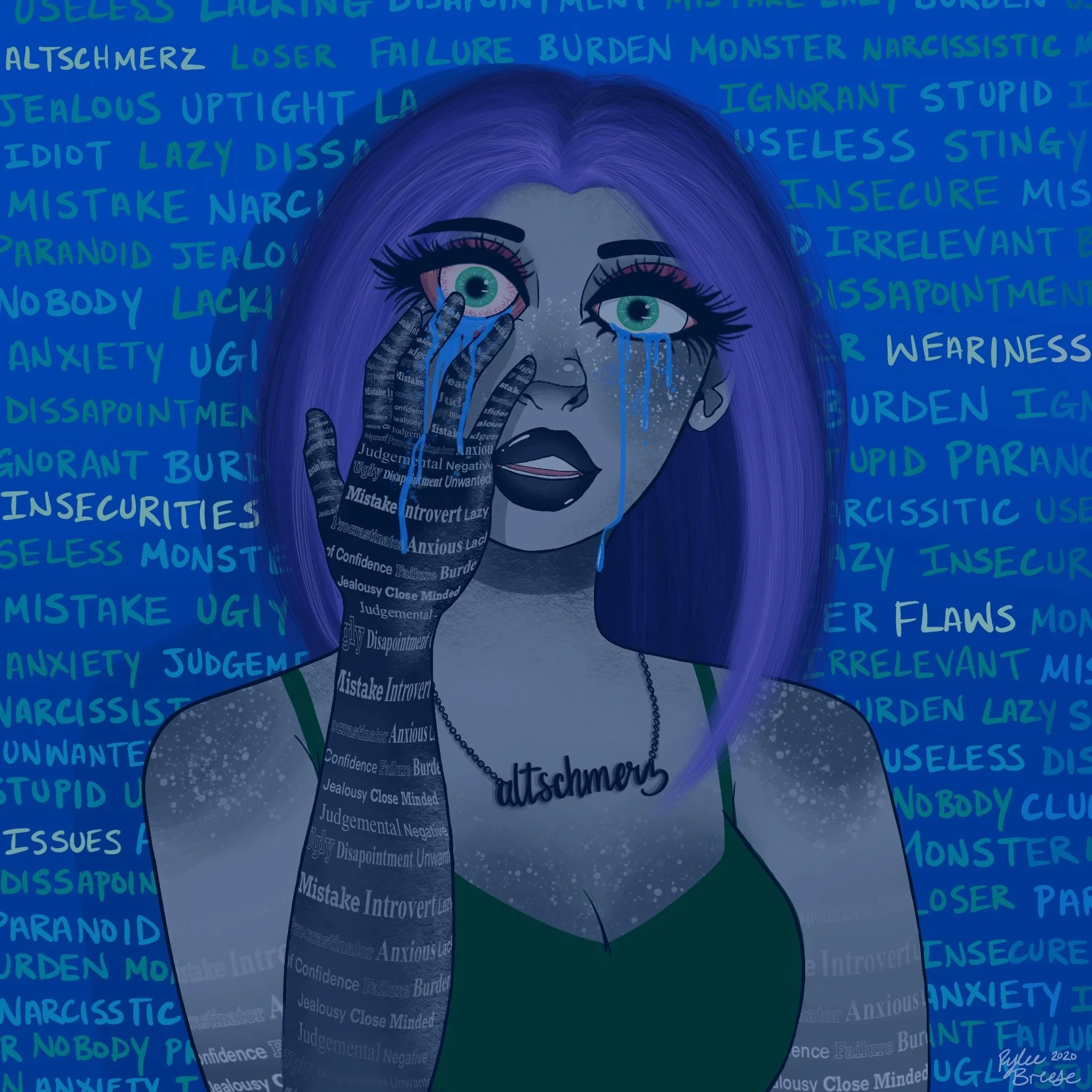 Altschmerz, Digital (Procreate), 2021