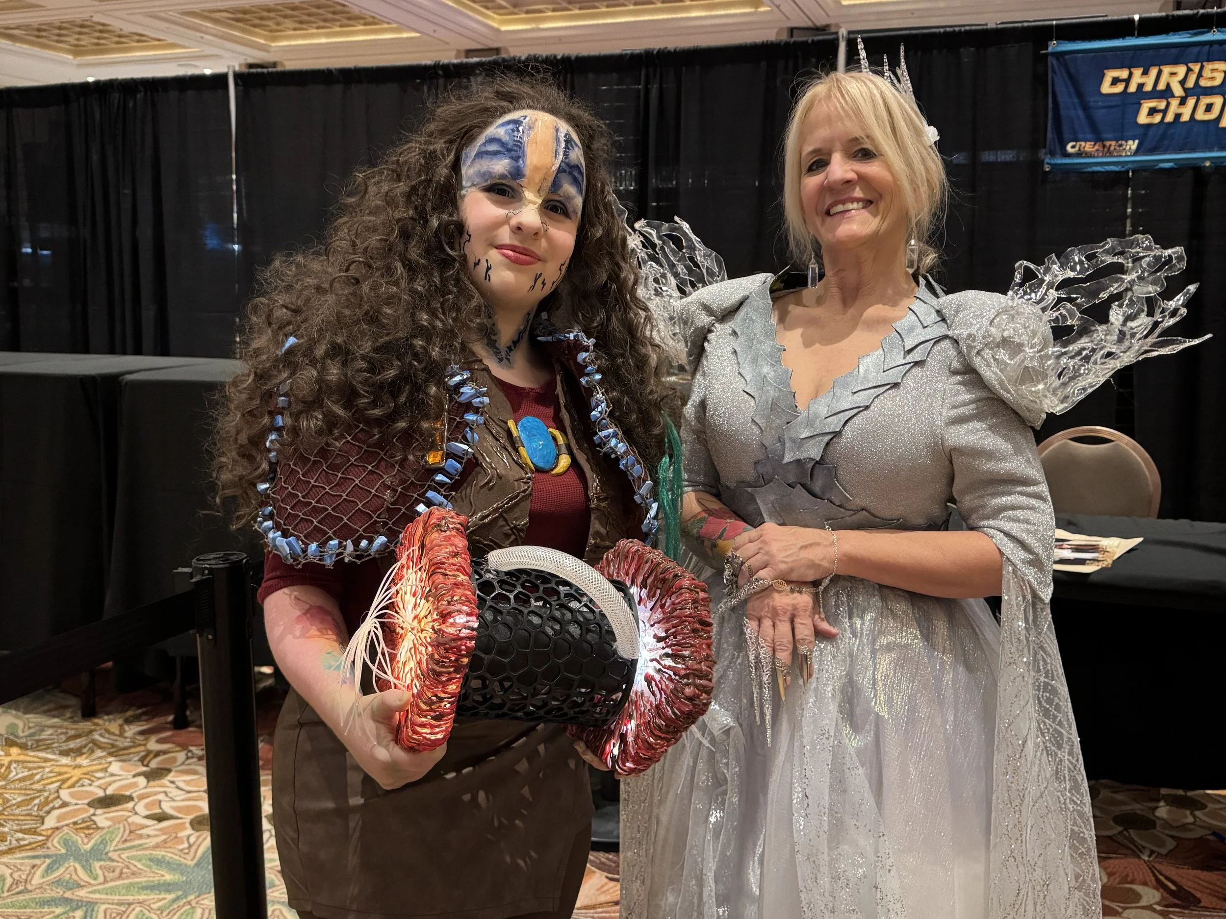Po holding Dilithium Incubator with Queen Neve