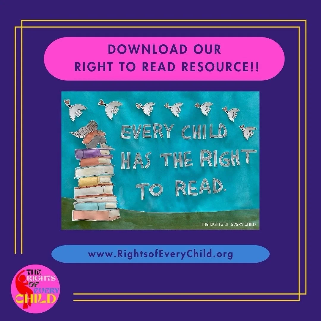 Every child has the right to read&mdash;and our interactive, inspiring g Right to Read educational presention shows how that&rsquo;s supported by the UN Convention on the Rights of the Child by sharing information, history, inspiration, and (always!)