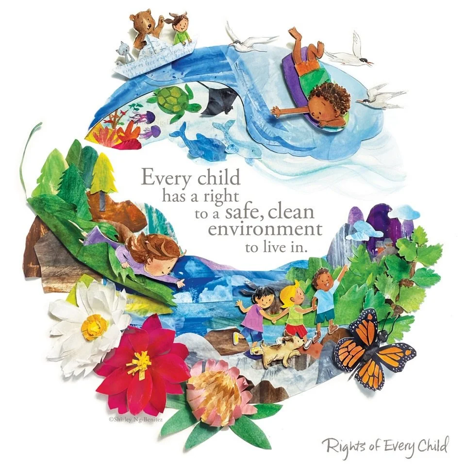 &ldquo;Every child has a right to a safe, clean environment to live in.&rdquo; 
From the artist Shirley Ng-Benitez @shirleysillos: &ldquo;As a California native, I&rsquo;m incredibly grateful to live in a place abundant in flora and fauna across the 