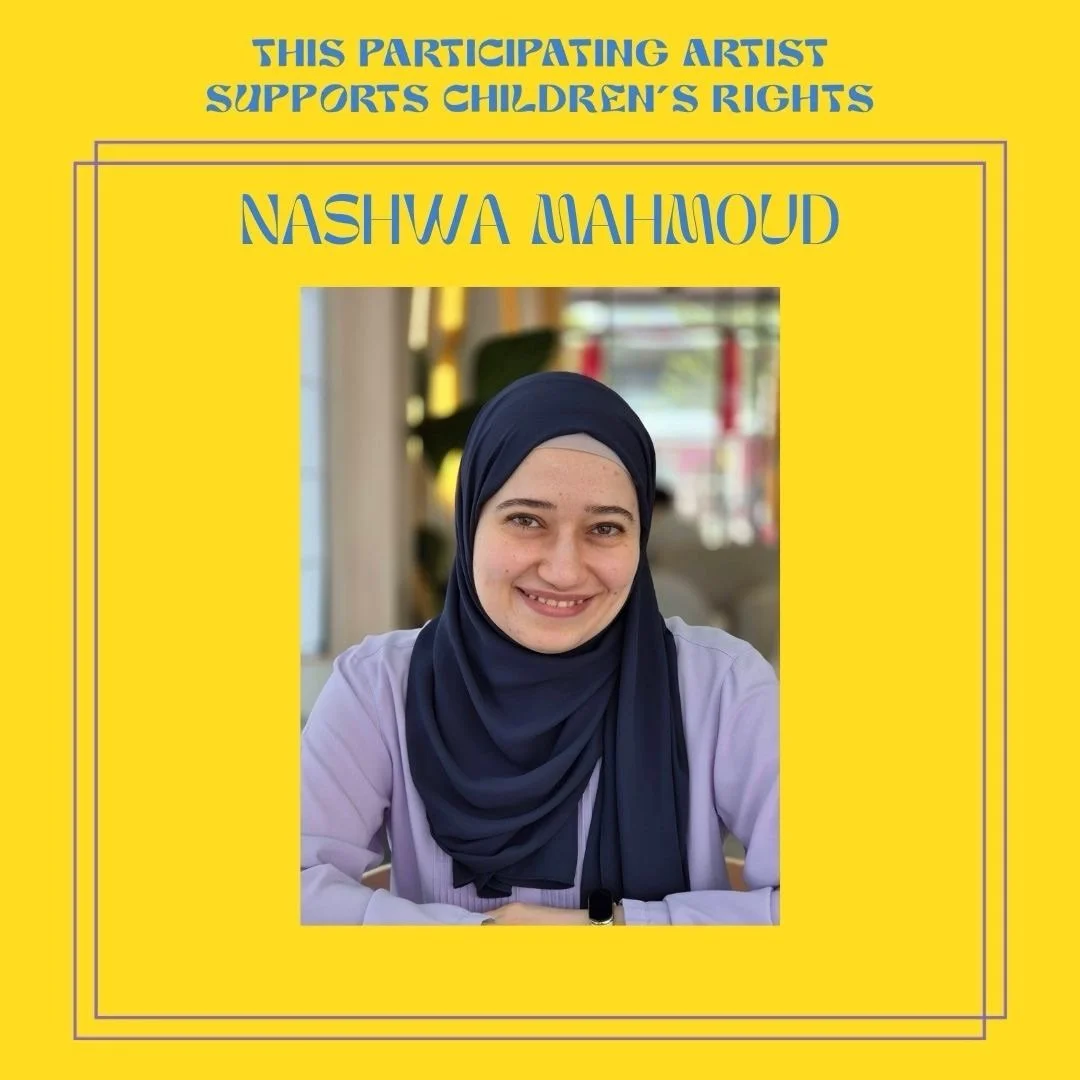 Meet participating artist Nashwa Mahmoud @nashwa.illustrates! &ldquo;Nashwa is a picture book illustrator and author with a Bachelor in Visual Arts Technology. She has illustrated many books for regional and international clients and publishers, and 