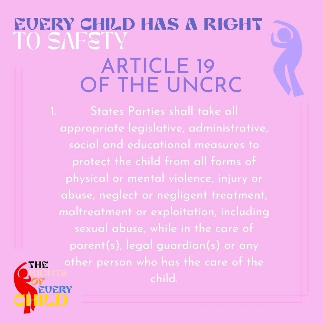 &ldquo;Every child has a right to safety&rdquo; is how we adapted and distilled Article 19 of the UN Convention on the Rights of the Child. From the artist who illustrated this piece, @zeynebihteryildiz: &ldquo;&hellip;if [children] are safe, they ca
