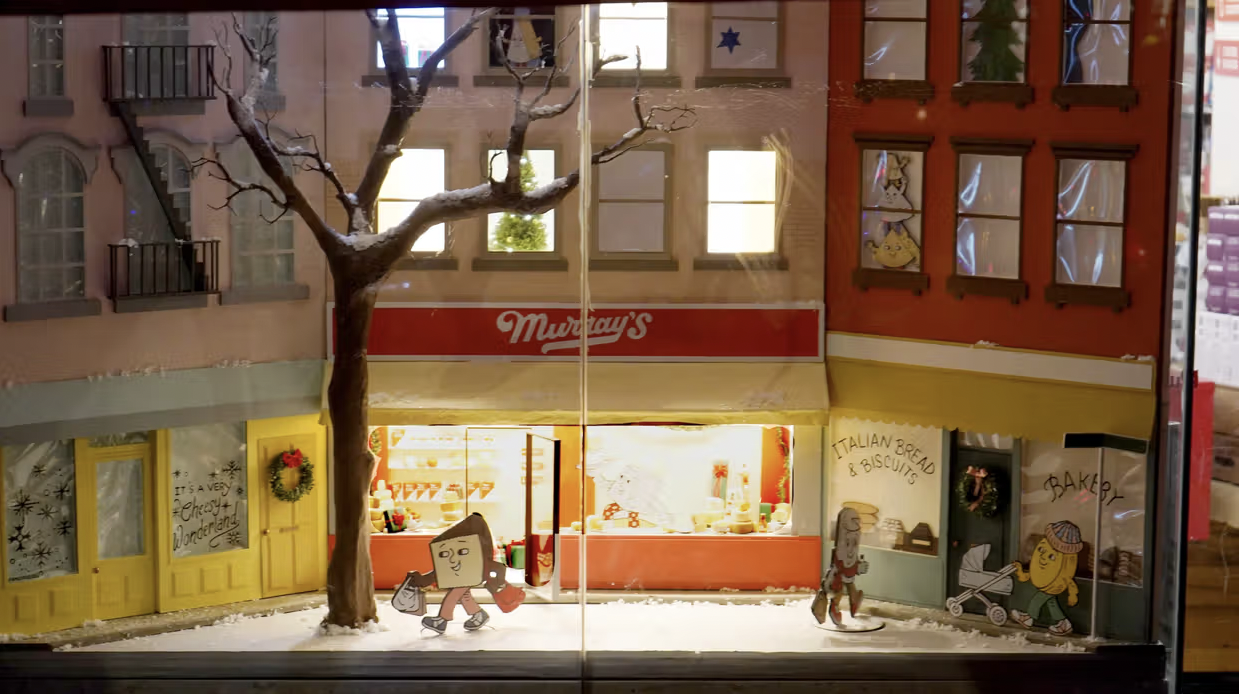 Fabrication for Emily Kreush
Murray's Cheese Holiday Window