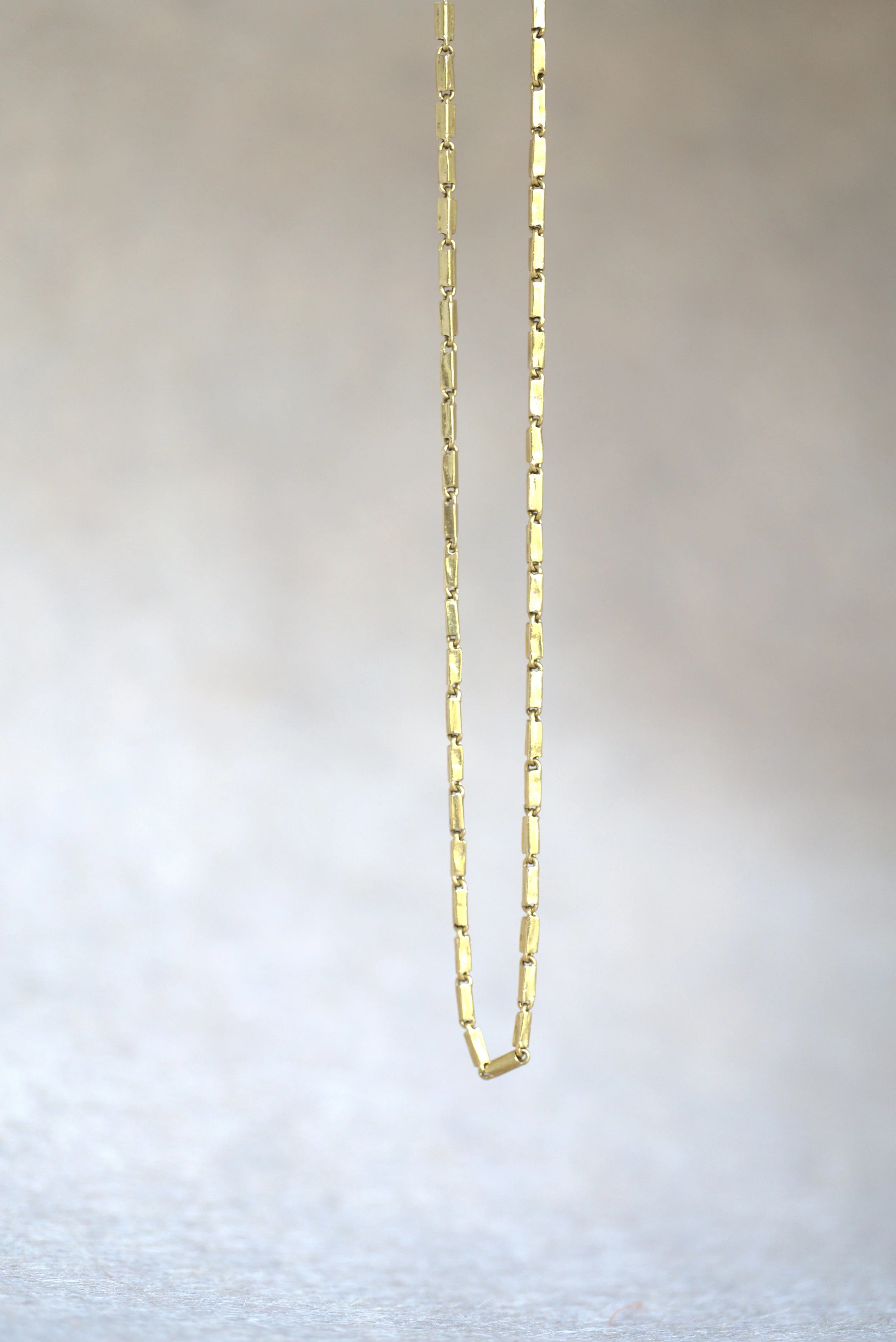 Antique 18k Bar link Chain