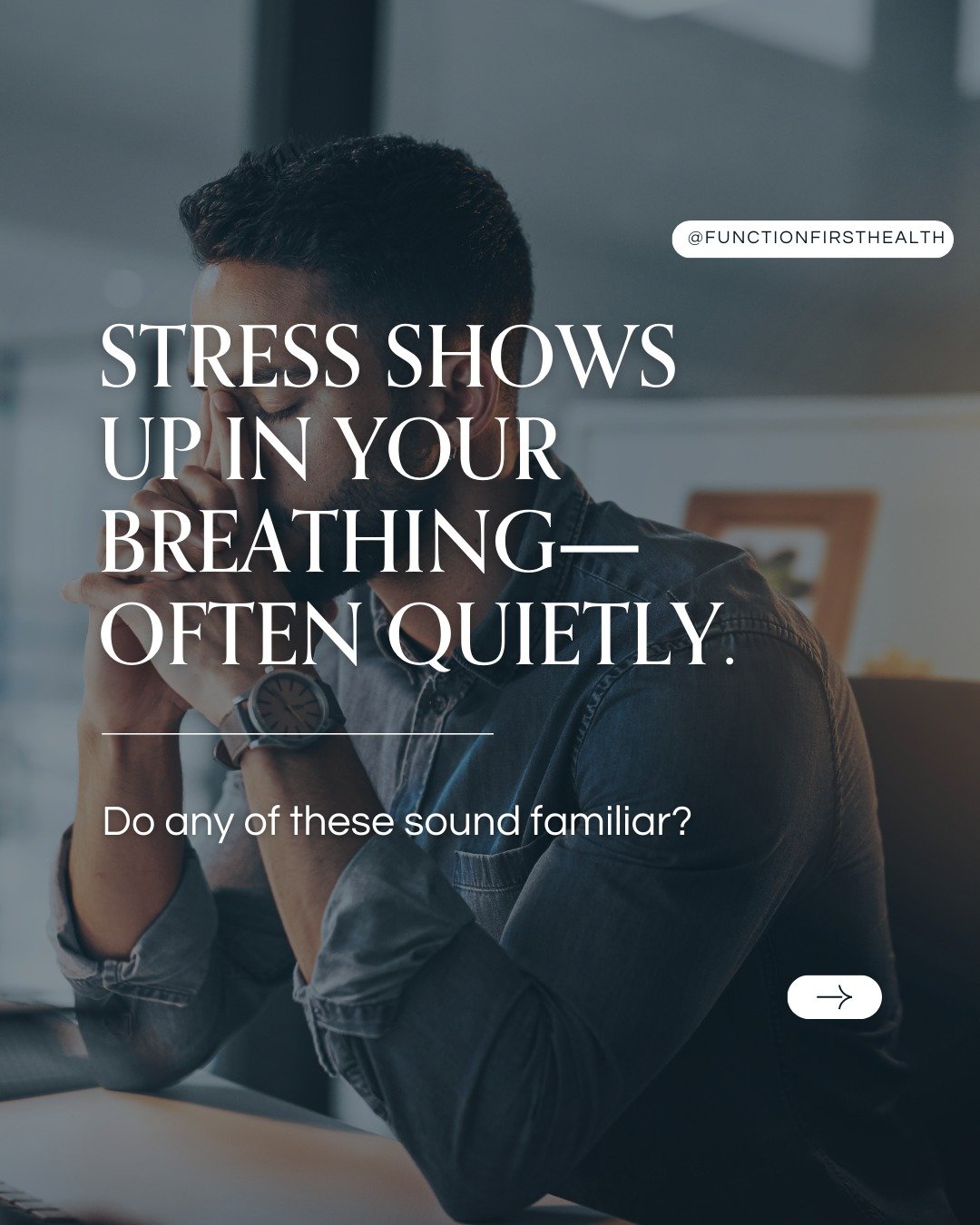 Stress isn&rsquo;t just in your thoughts &mdash; it shows up in your breath first.

And from a nutrigenomics standpoint, some nervous systems are simply more reactive. Variations in genes that influence neurotransmitters and stress hormones can make 