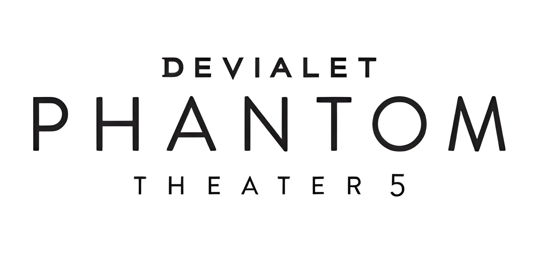 Logo for Deviation Phatom Theater 5 in black text on white background.