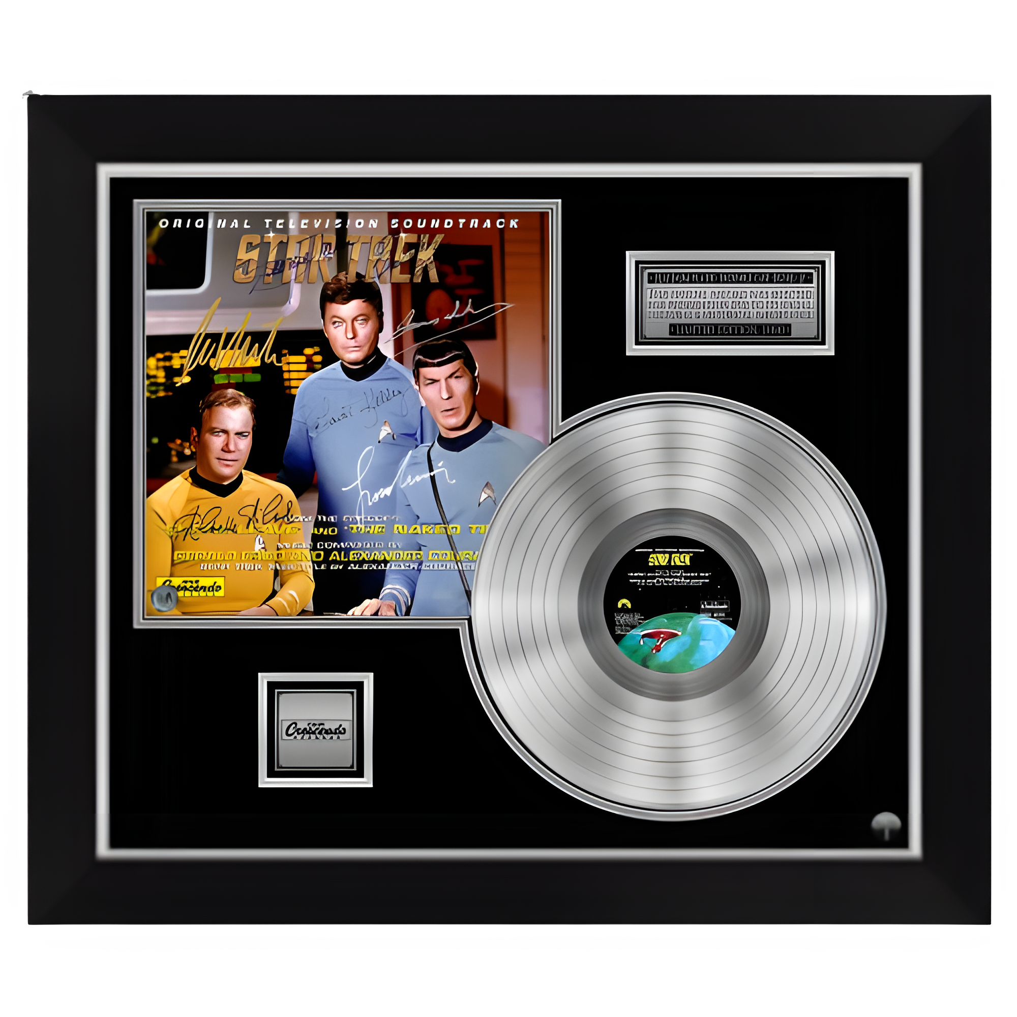 Star Trek Original Series - Original Television Soundtrack Platinum LP - Limited Signature Edition