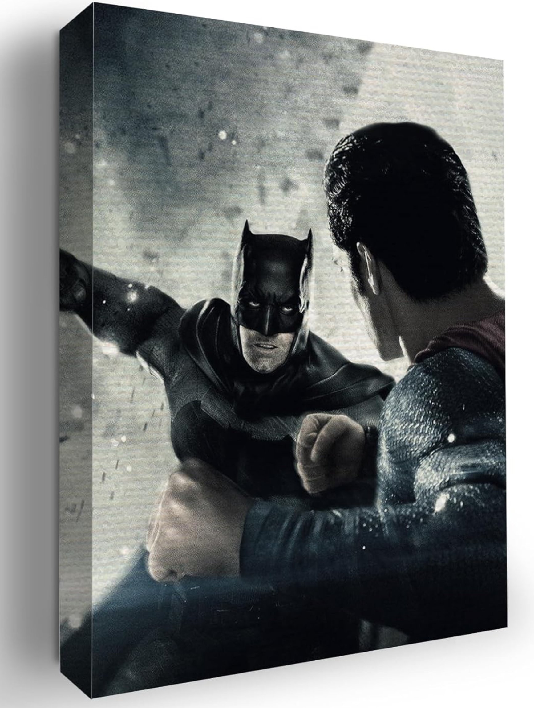 Batman vs Superman - Canvas Wall Art - 12x16”