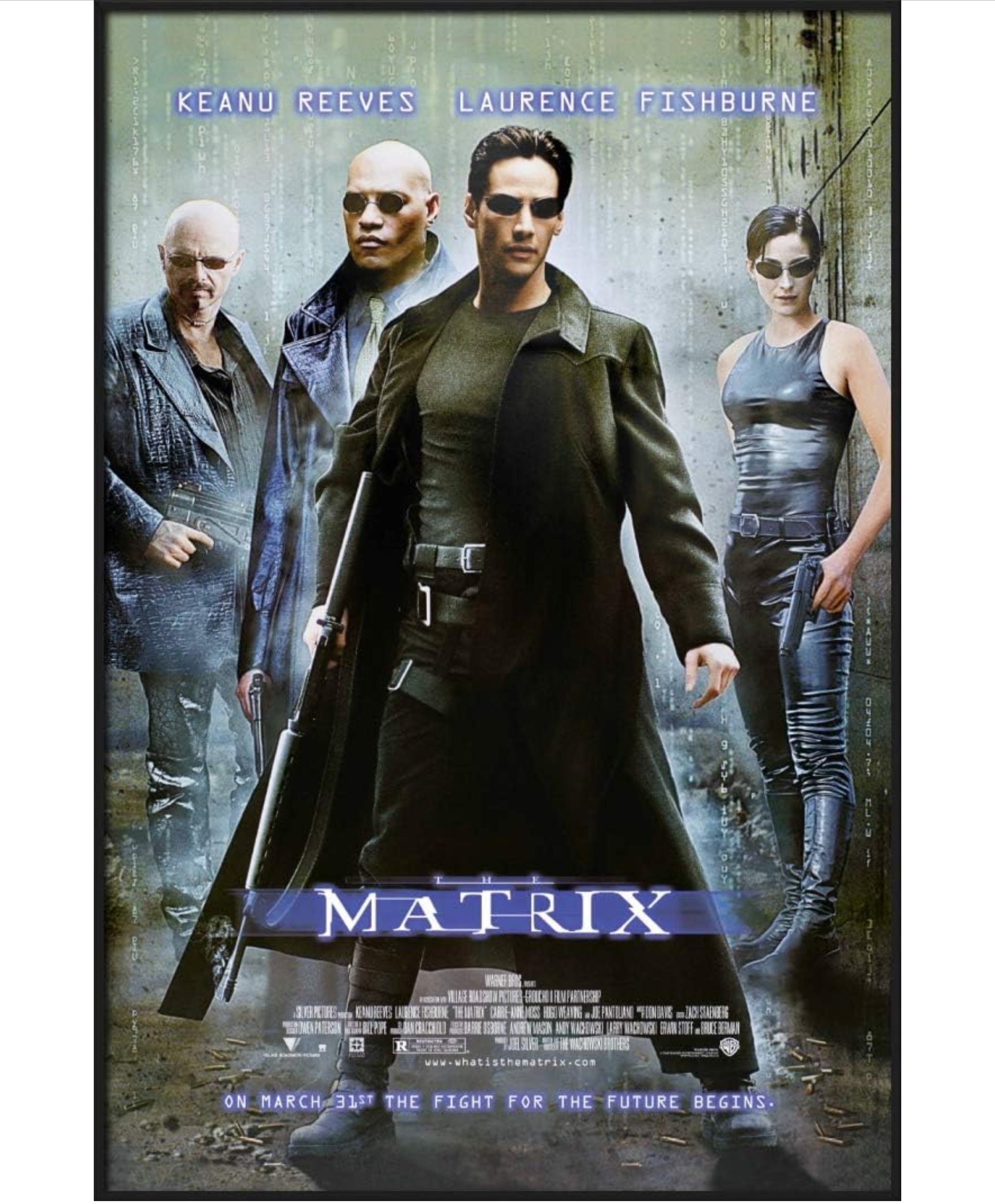 “The Matrix” Movie Poster - Framed