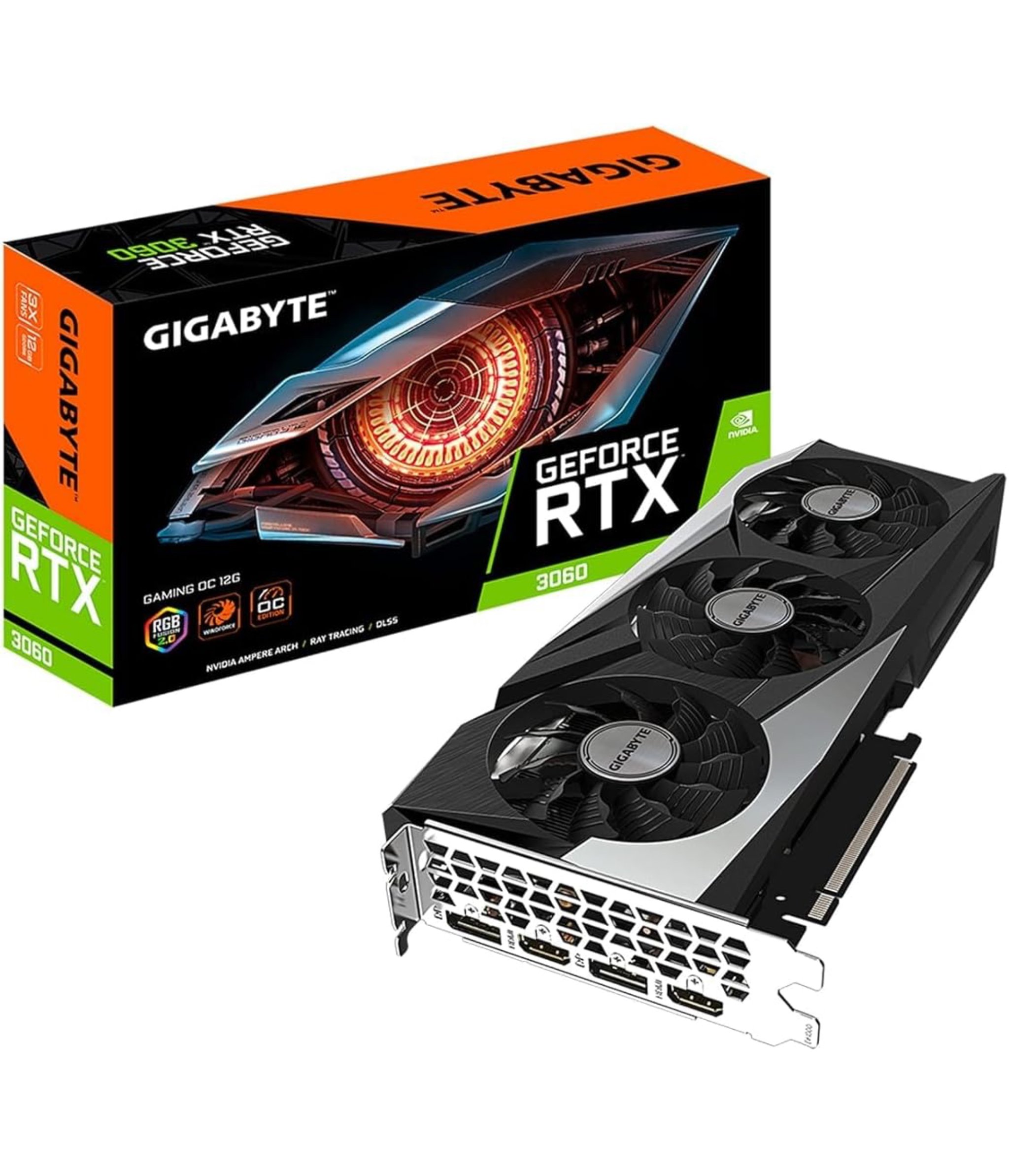GIGABYTE GeForce RTX 3060 Gaming OC 12G (REV2.0) Graphics Card