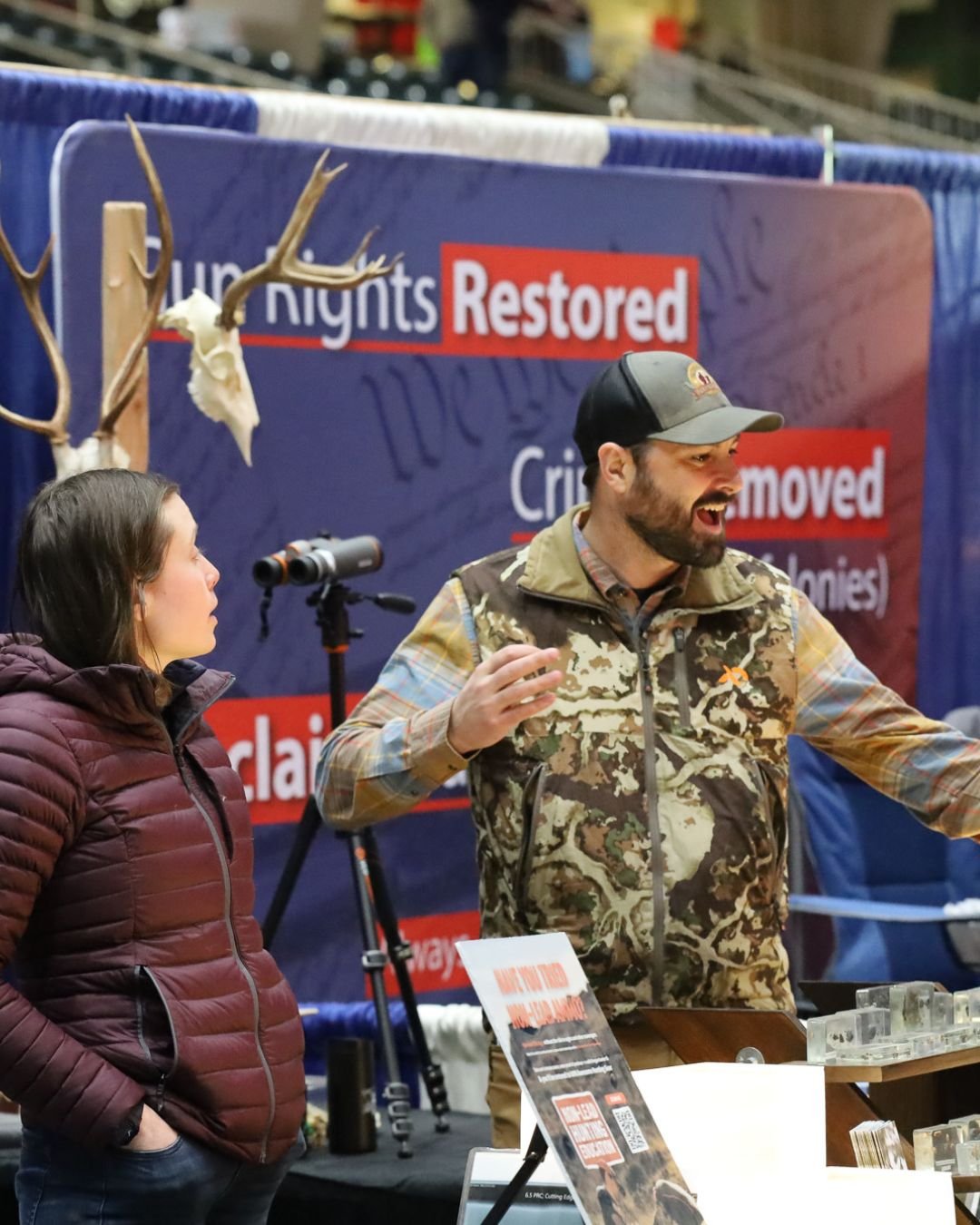 If it wasn't clear, we're pretty fond of talking about hunting ammunition, and we love hearing your stories. Come find us at the next outdoor show near you!