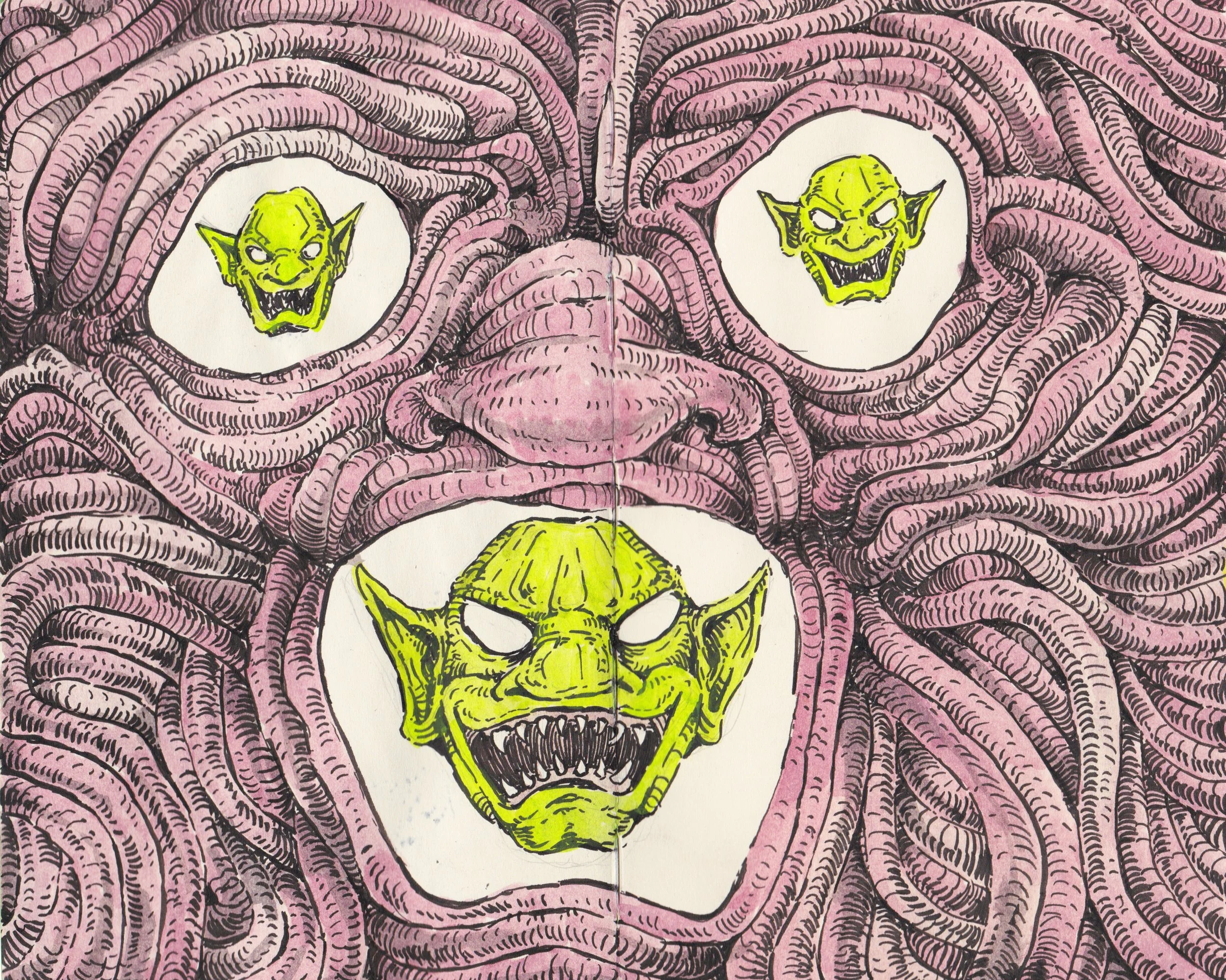Goblin Possession 8x10 Art Print