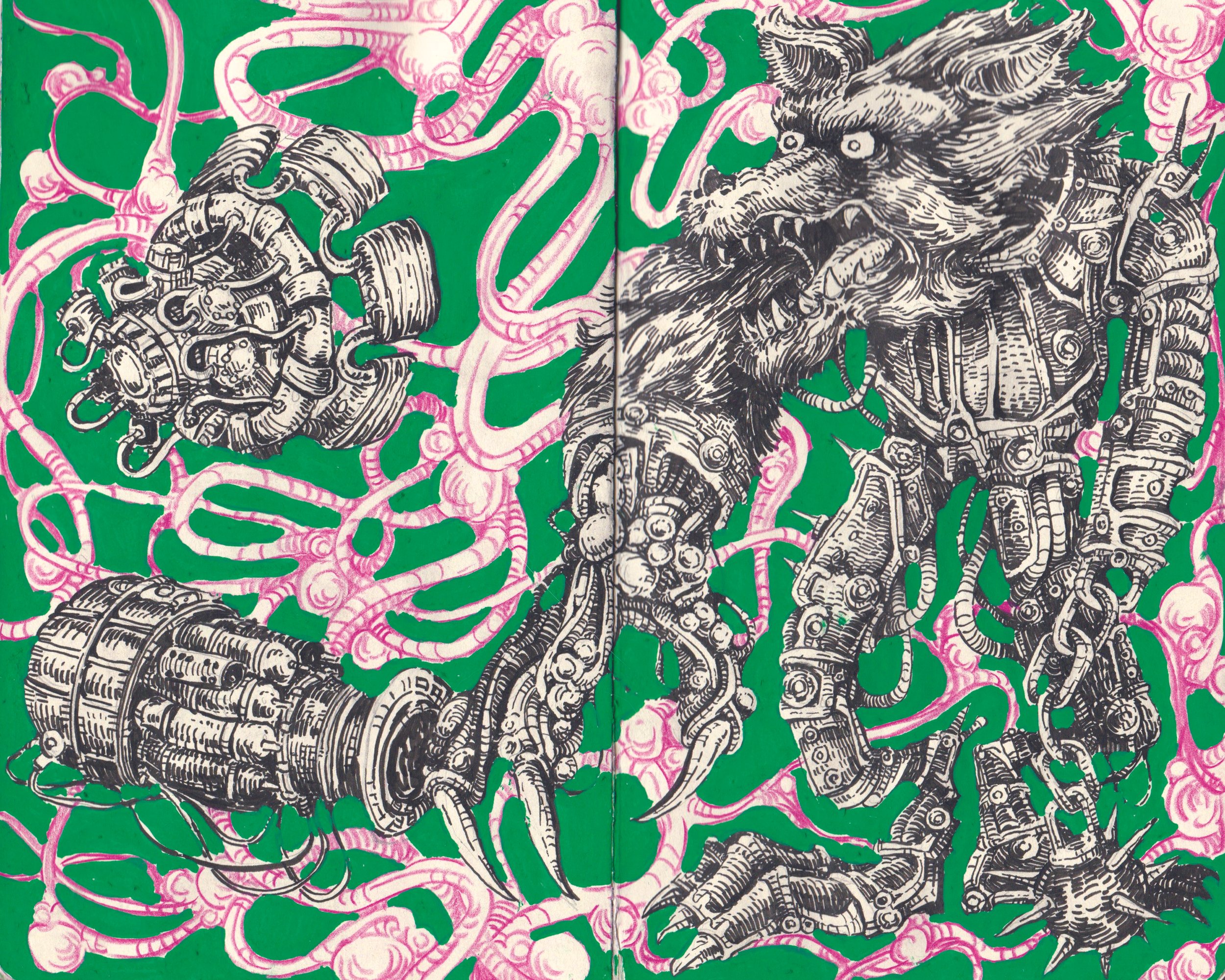 Wolf Engines 8x10 Art Print