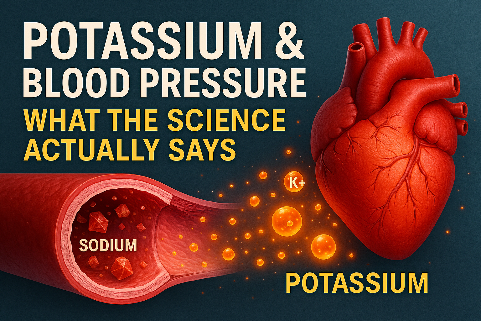 Potassium &amp; Blood Pressure: What the Science Actually Says