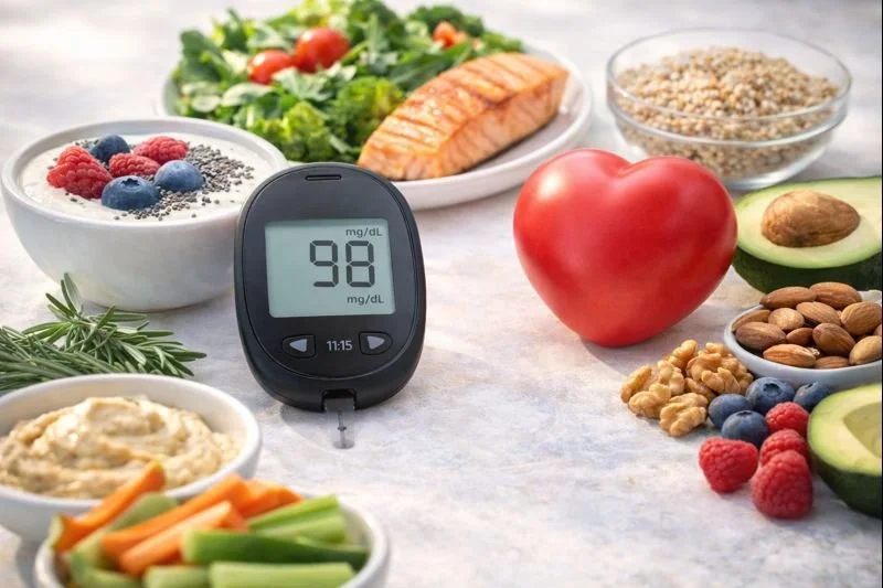 Heart-Healthy Diet to Control Insulin Spikes