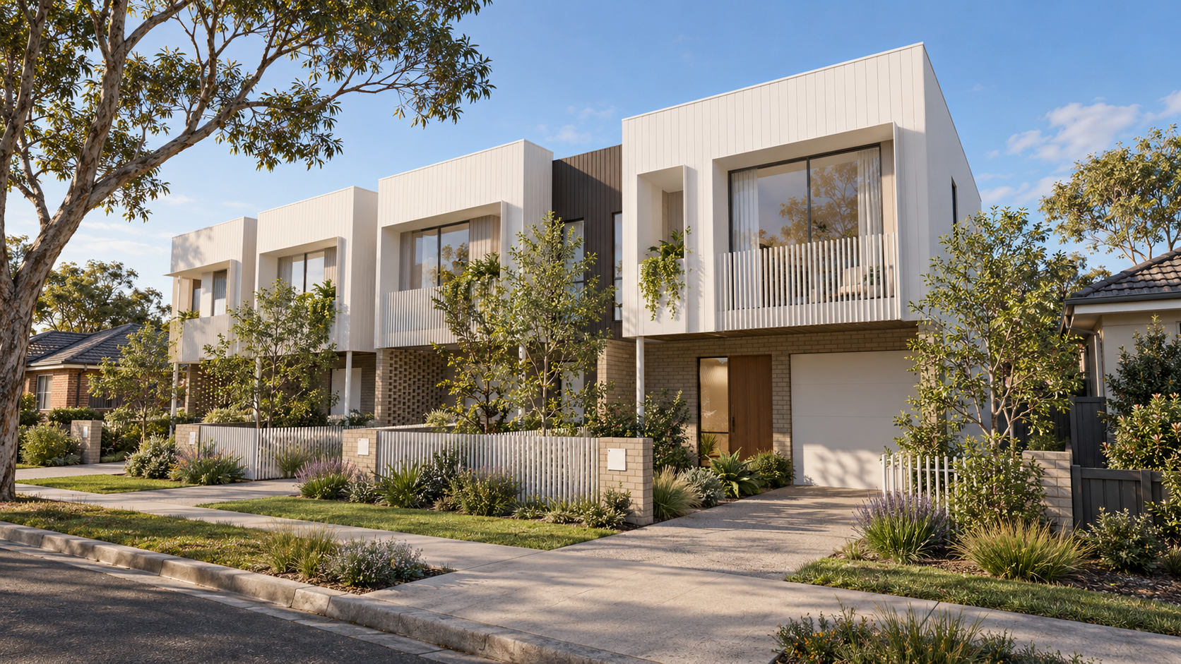 Terraces Bellambi NSW by BEAU ARCHITECTURE