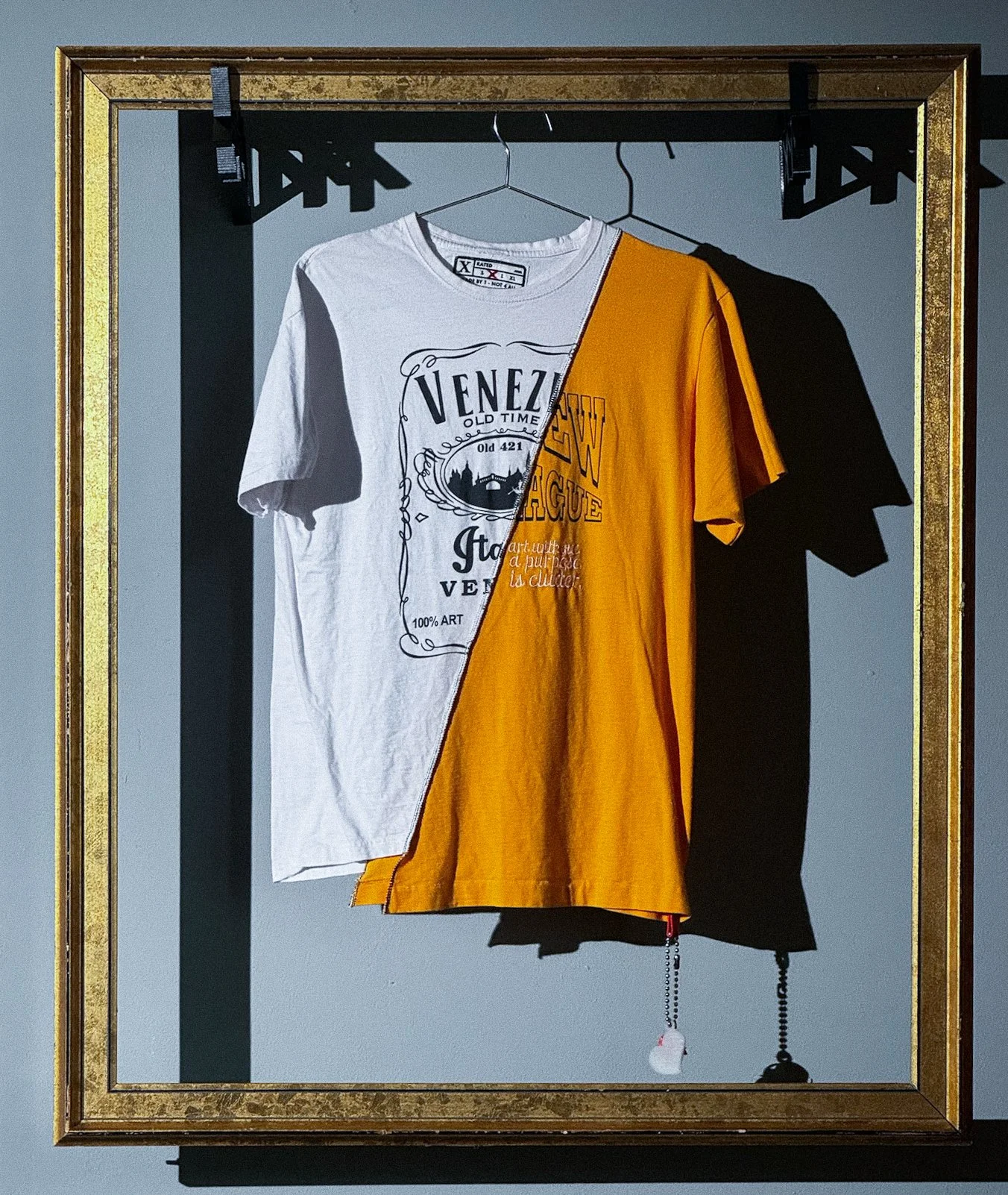 100% Art Split Tee