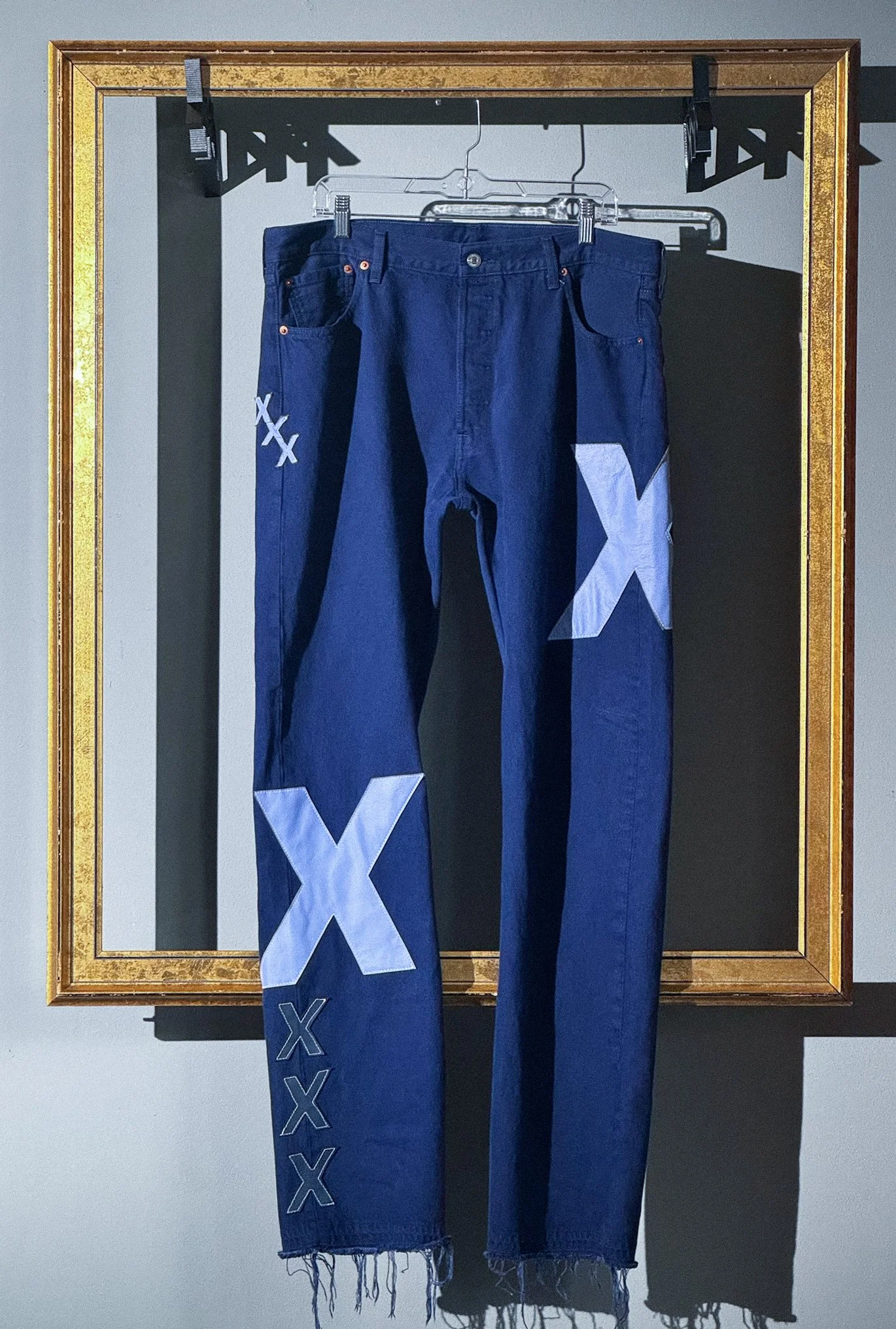 XXX Applique Denim