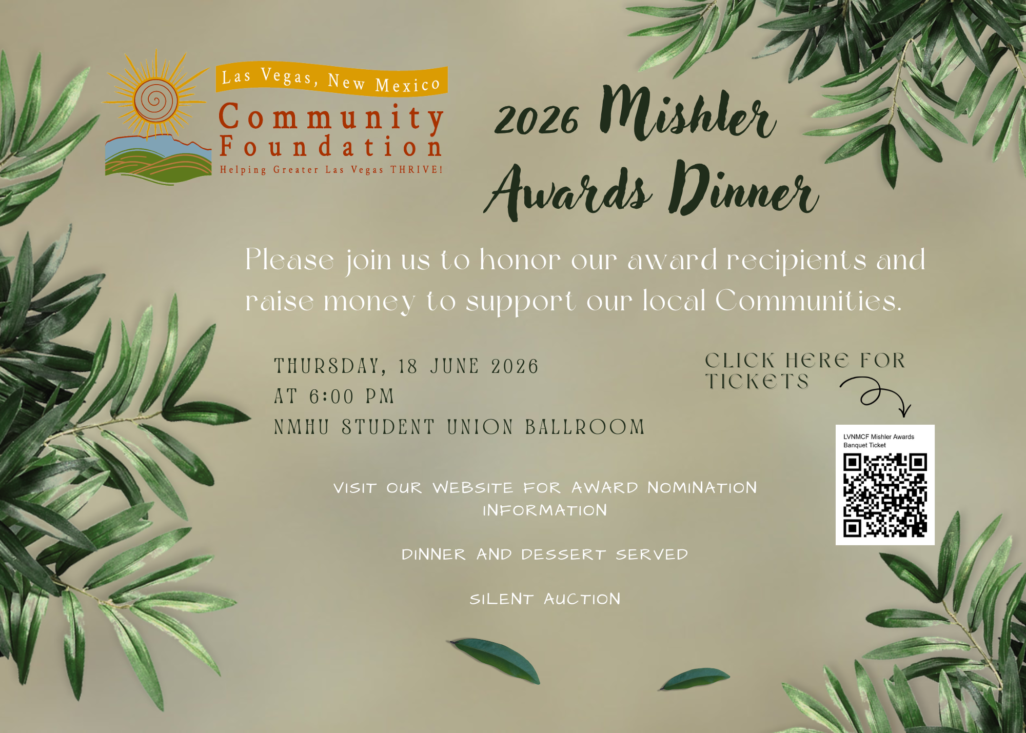 2026 Mishler Awards Dinner