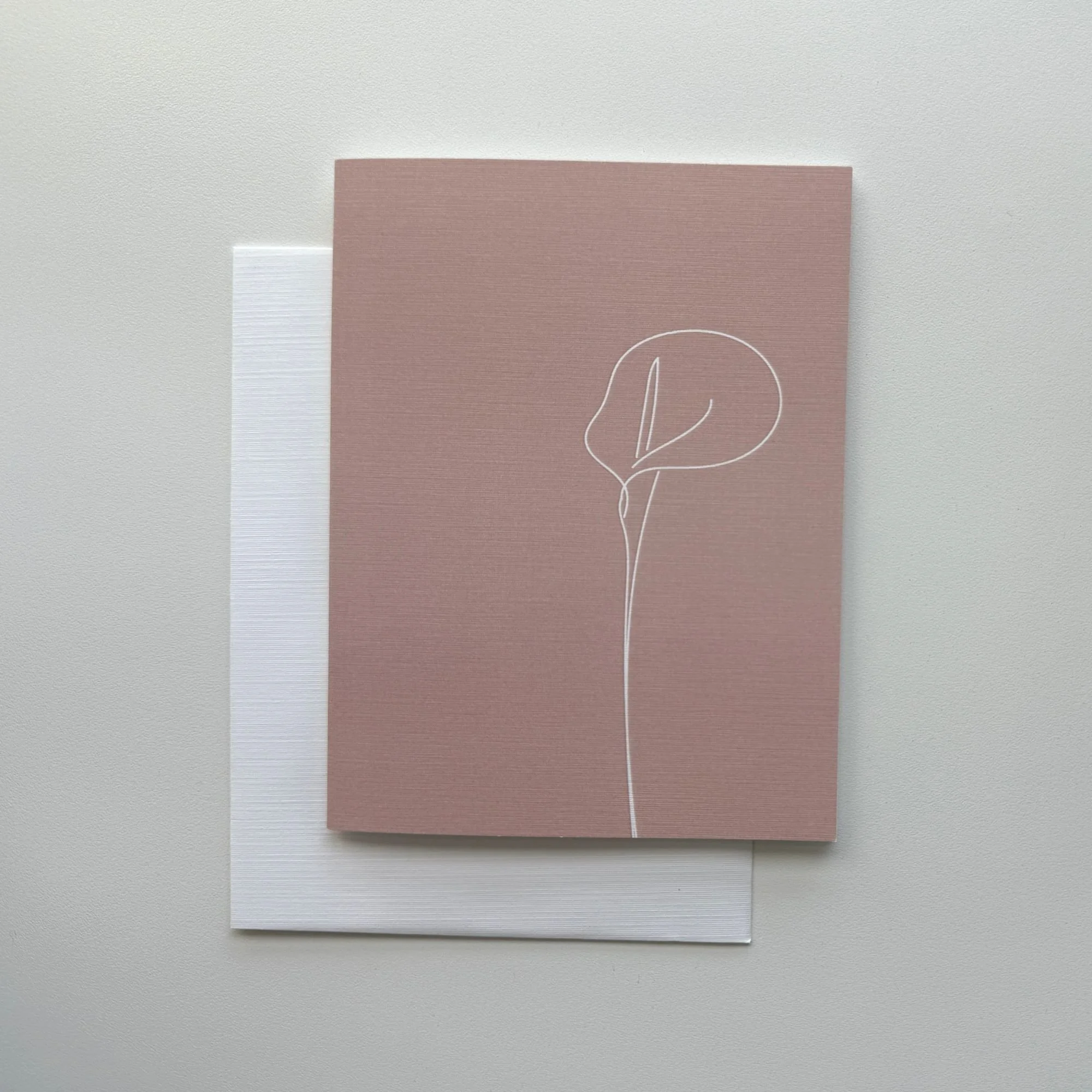 Calla Lily Line Art_blush pink_blank card_hau fine art.jpg