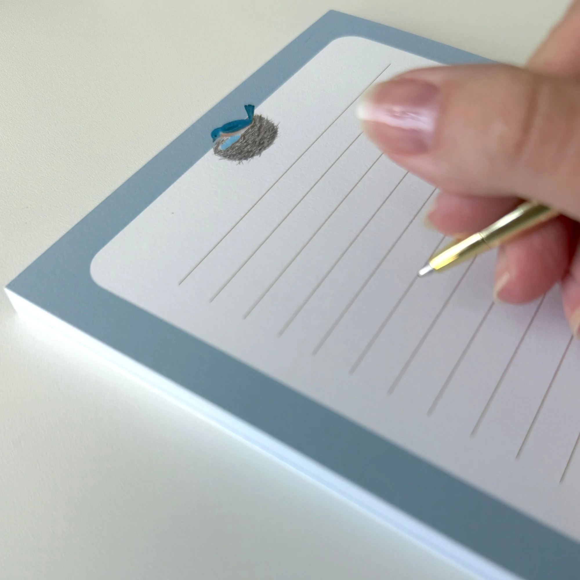 Blue Bird Notepad_50 lined pages_square_memo pad.jpg