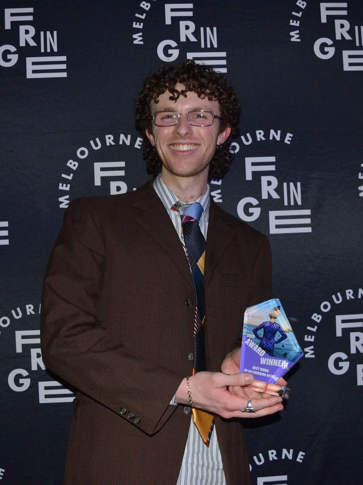 @melbfringe was an absolute dream and a half, and I am so grateful and proud that TOMAS CLIFFORD GOT STOOD UP won the Best Work by an Emerging Artist Award!!

I would be remiss not to mention that it couldn&rsquo;t have happened at all without the mu