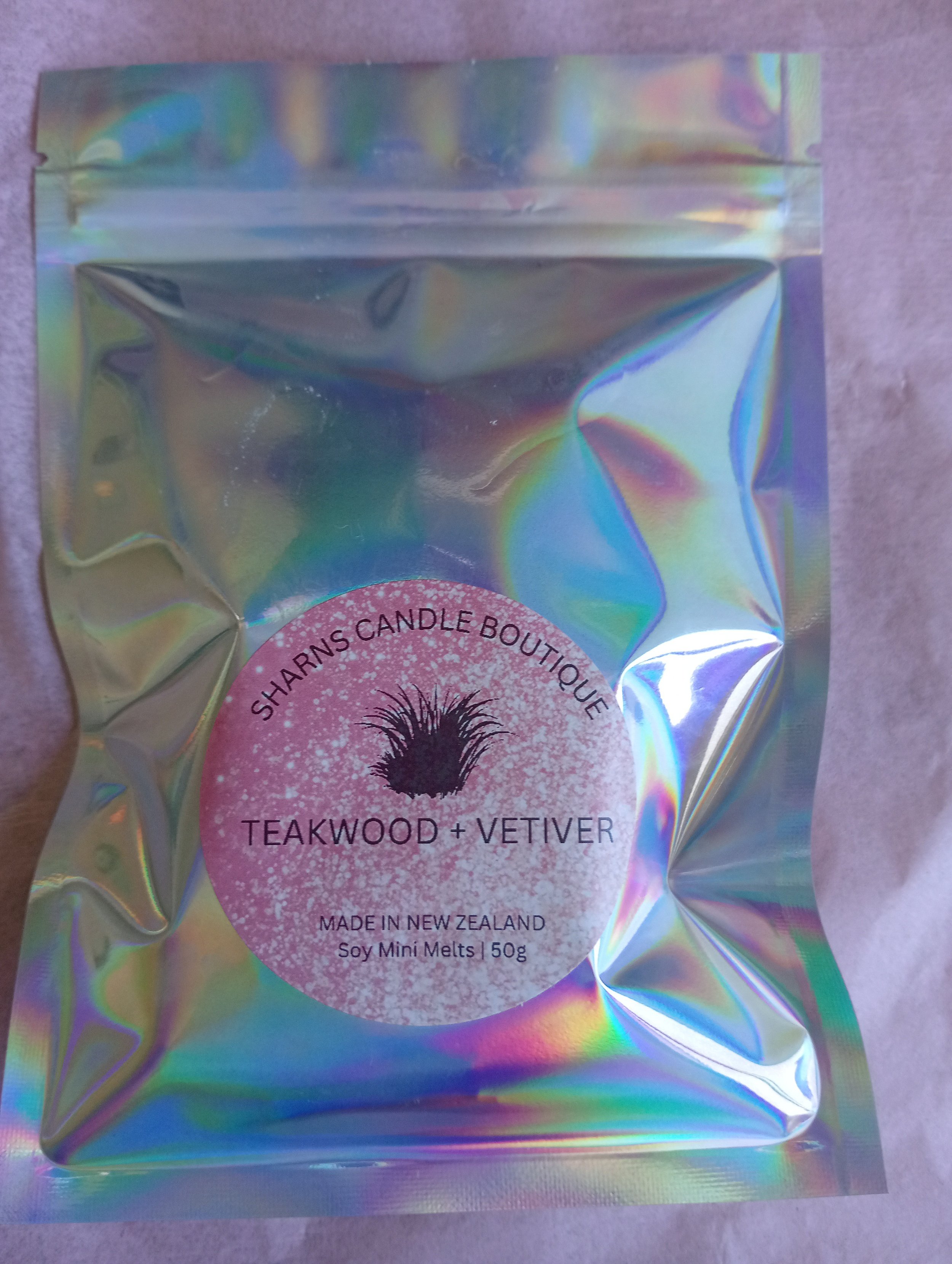 Teakwood and Vativer Melts 50g