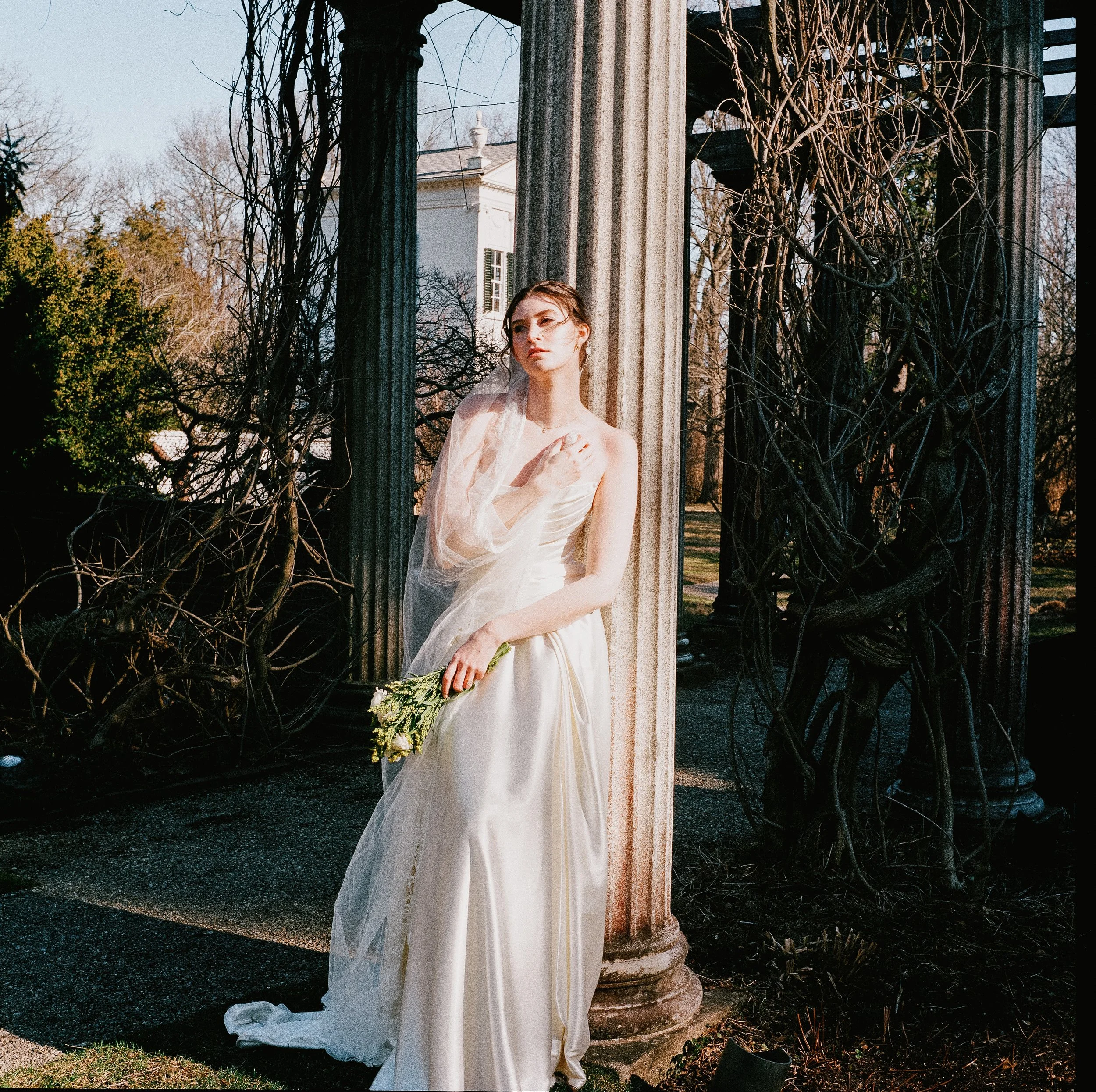 featured on the white wren: bridal portraits at glen magna