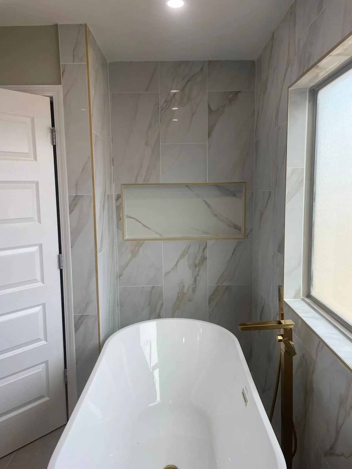 Shower Tile Installation