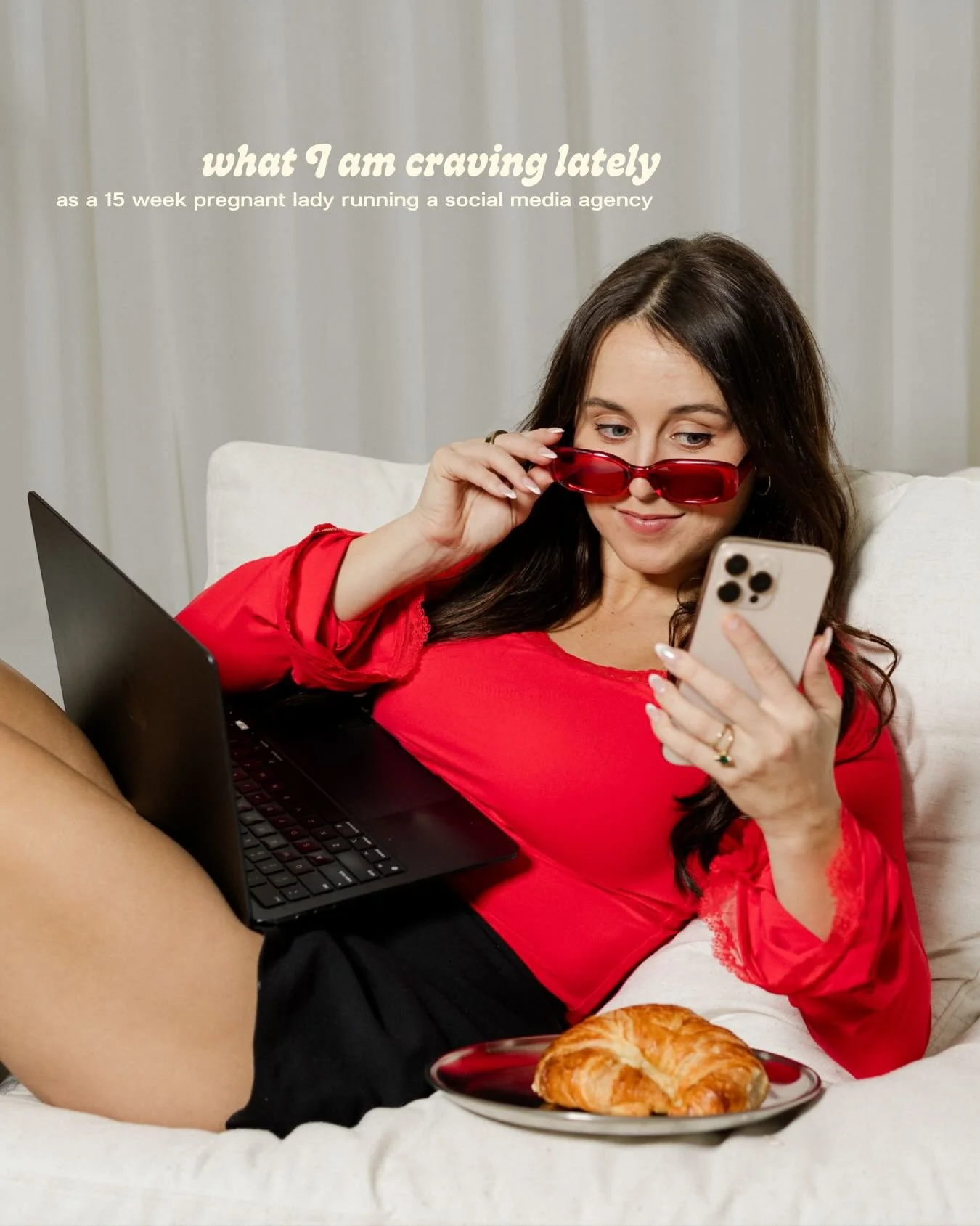 a little adderrall and a @mcdonalds cheeseburger and this preg lady could take over the world I swear 😭 

with child or not, what are you craving rn? 🍭