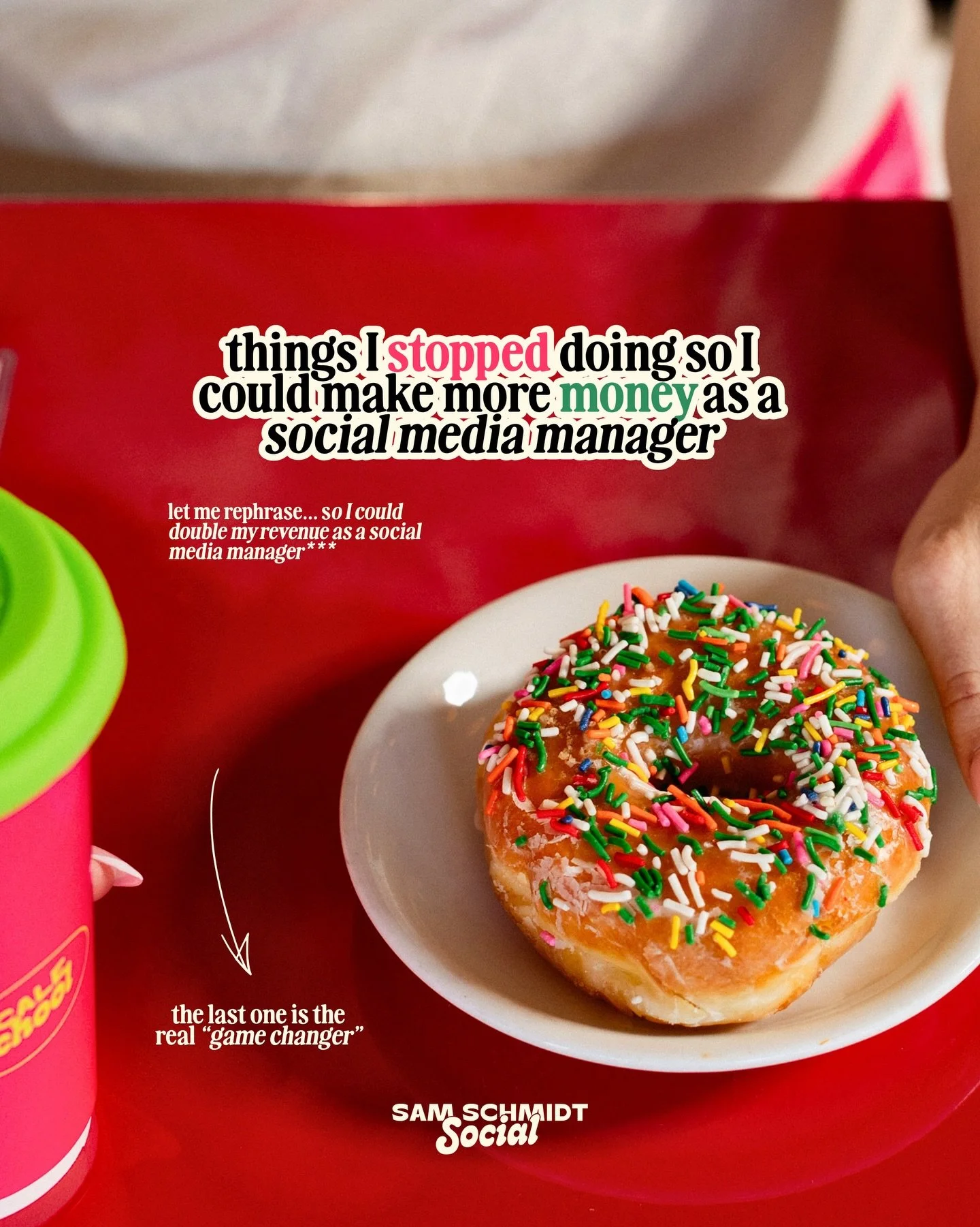 Once I stopped doing these and started&hellip; 

✨ building set packages with a clear ROI behind each one 
✨ stopped responding to my clients outside of my office hours 
✨ became pickier with who I worked with 
✨ let go of the belief that I was my cl