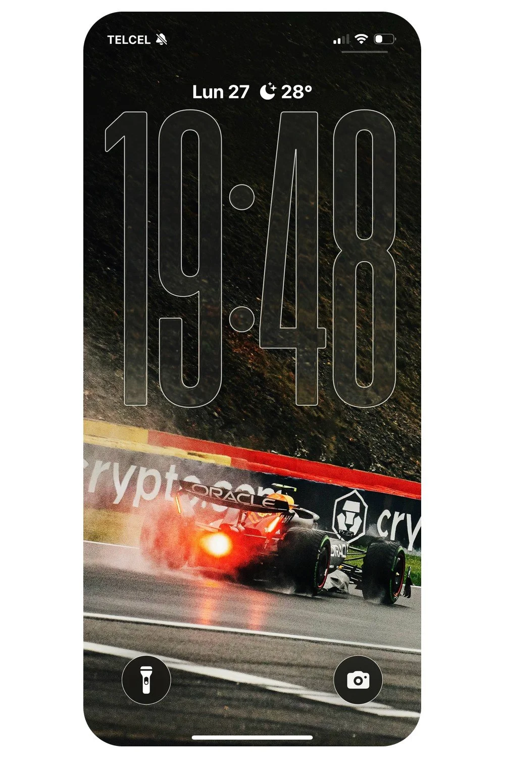 Red Bull · Verstappen bajo la lluvia