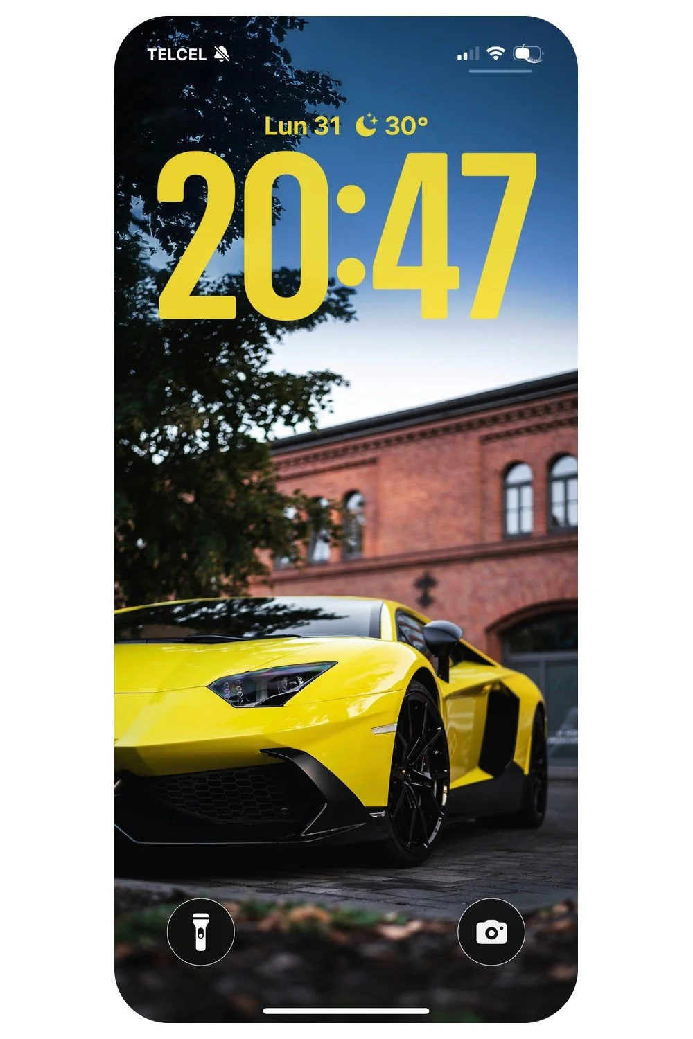 Lamborghini Aventador SV, wallpaper para celular