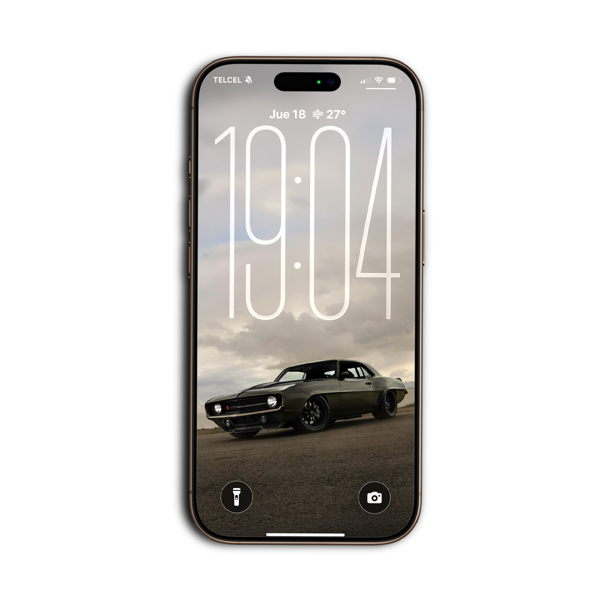 Chevrolet Camaro 1969 Blacktech, wallpaper para celular