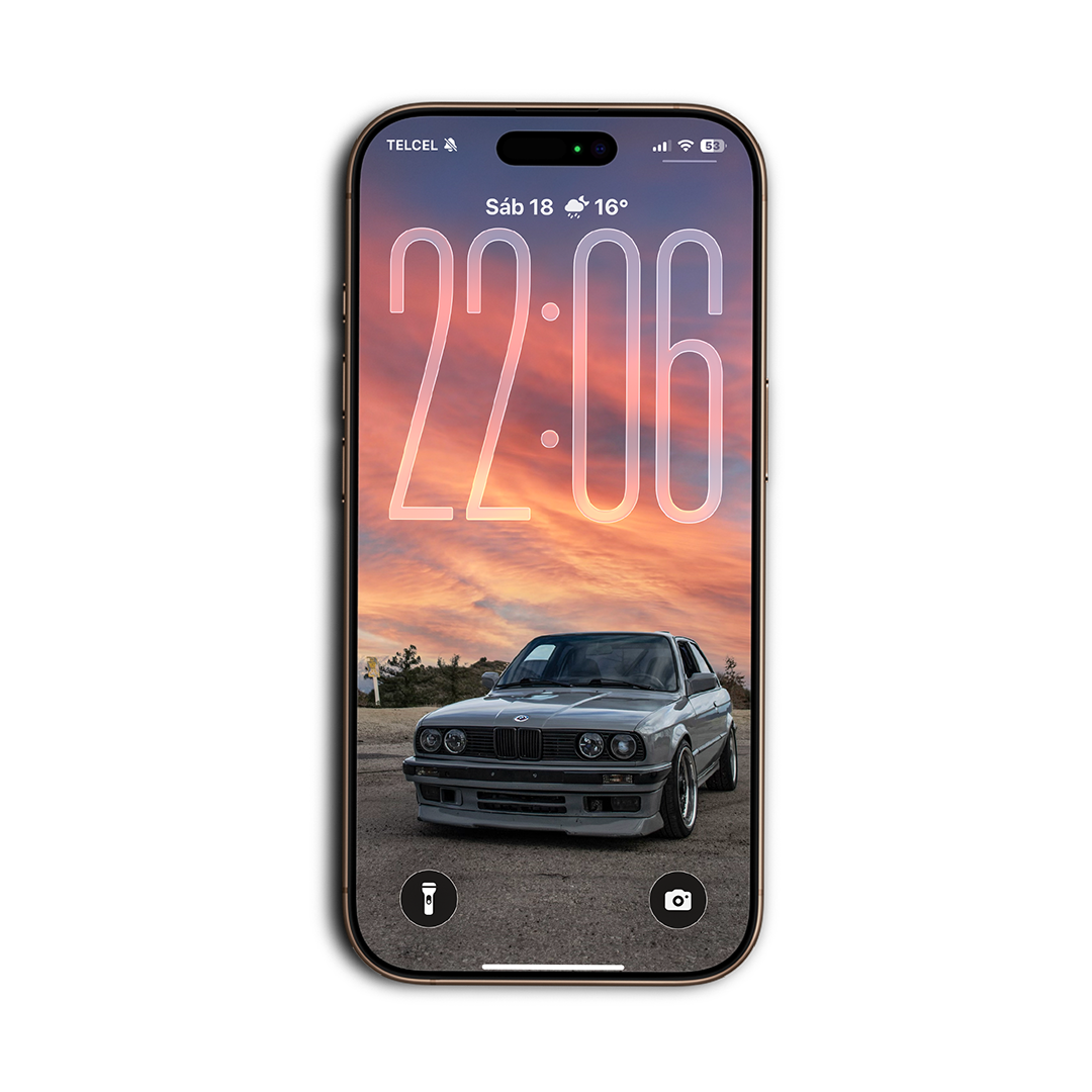 BMW E30, wallpaper para celular