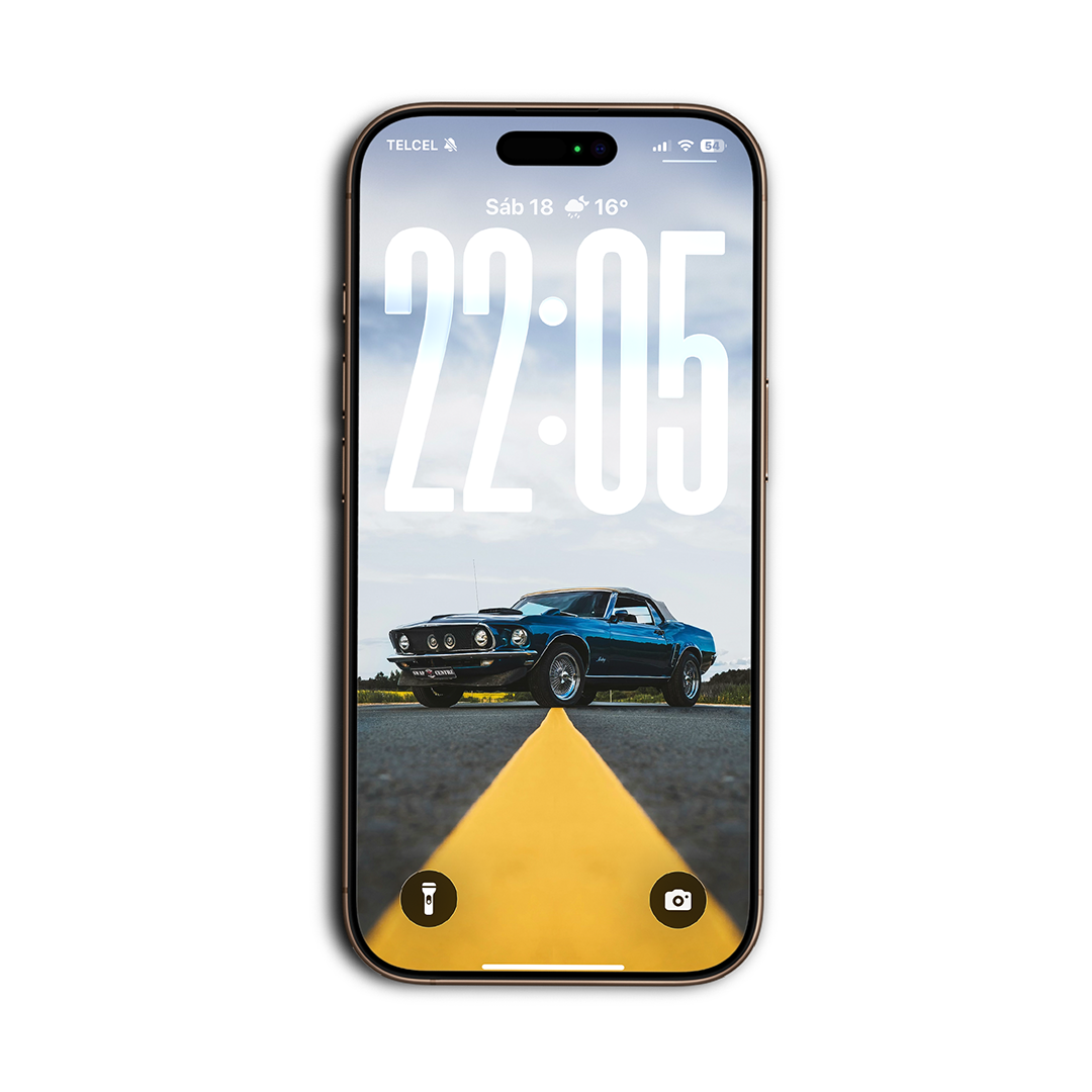 1969 Ford Mustang Convertible, wallpaper para celular