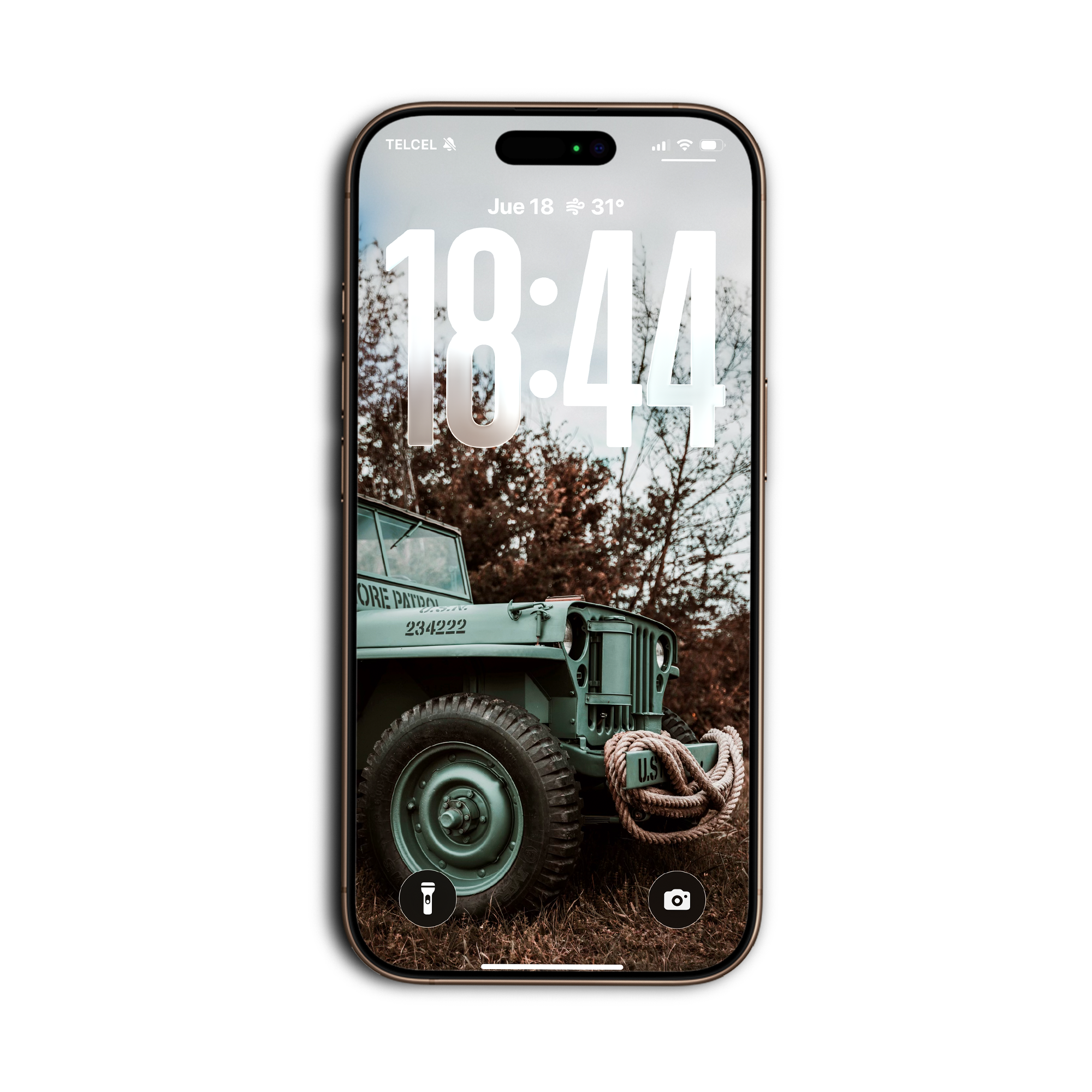 Willys MB en el campo, wallpaper para celular