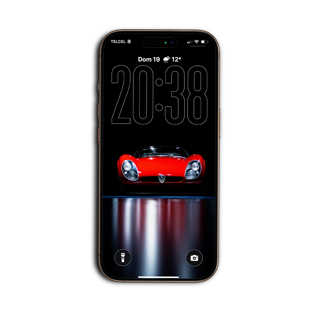 Alfa Romeo 33 Stradale, studio, wallpaper para celular