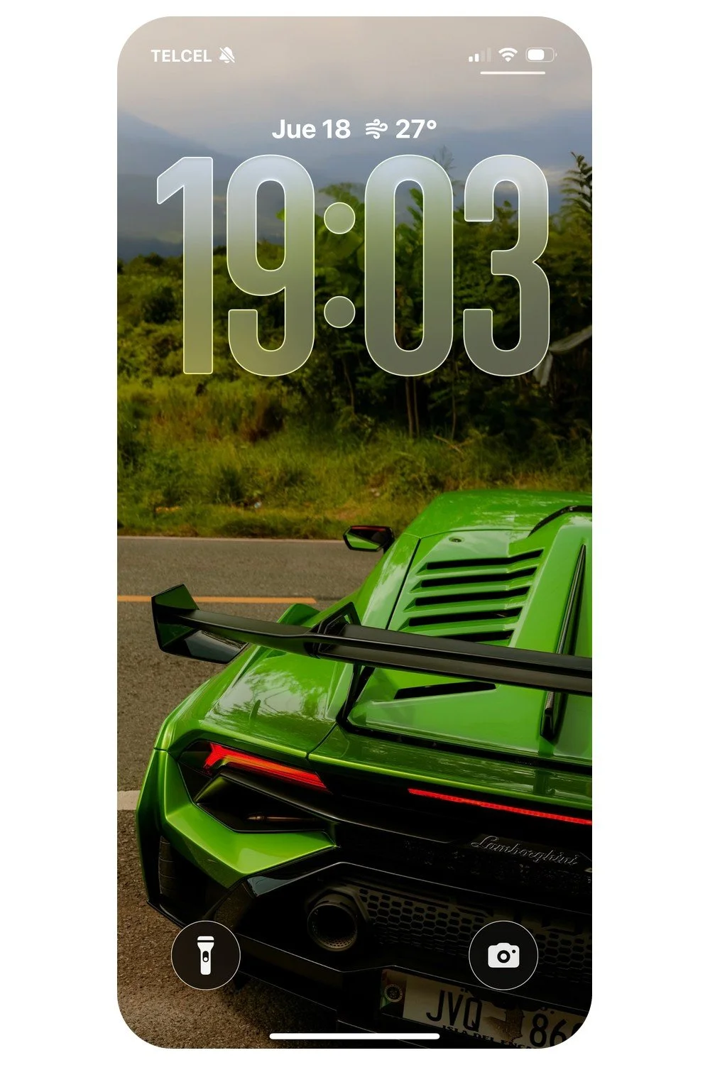 Lamborghini Huracán STO · Selva, wallpaper para celular