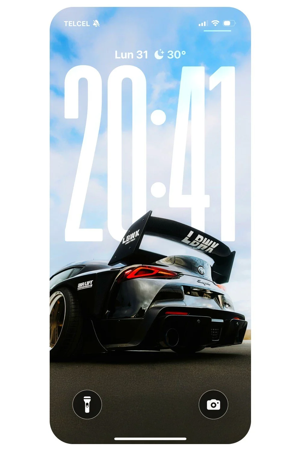 Toyota Supra · Liberty Walk, wallpaper para celular